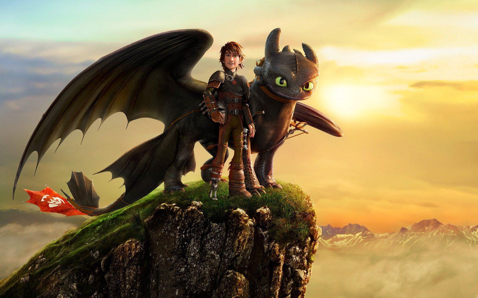 1920x1200 Android Toothless And Hiccup Wallpaper