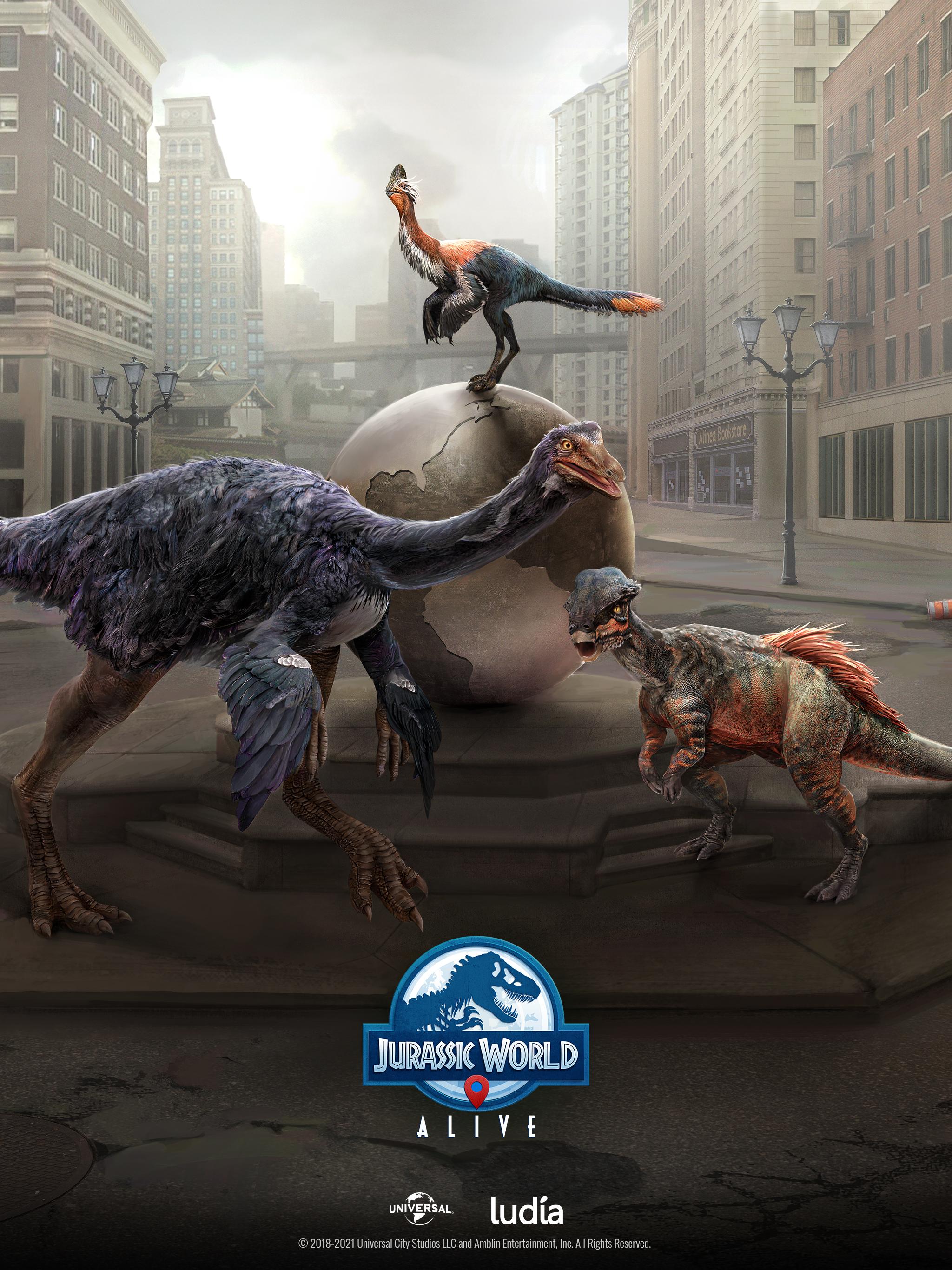 2048x2732 Jurassic World Alive