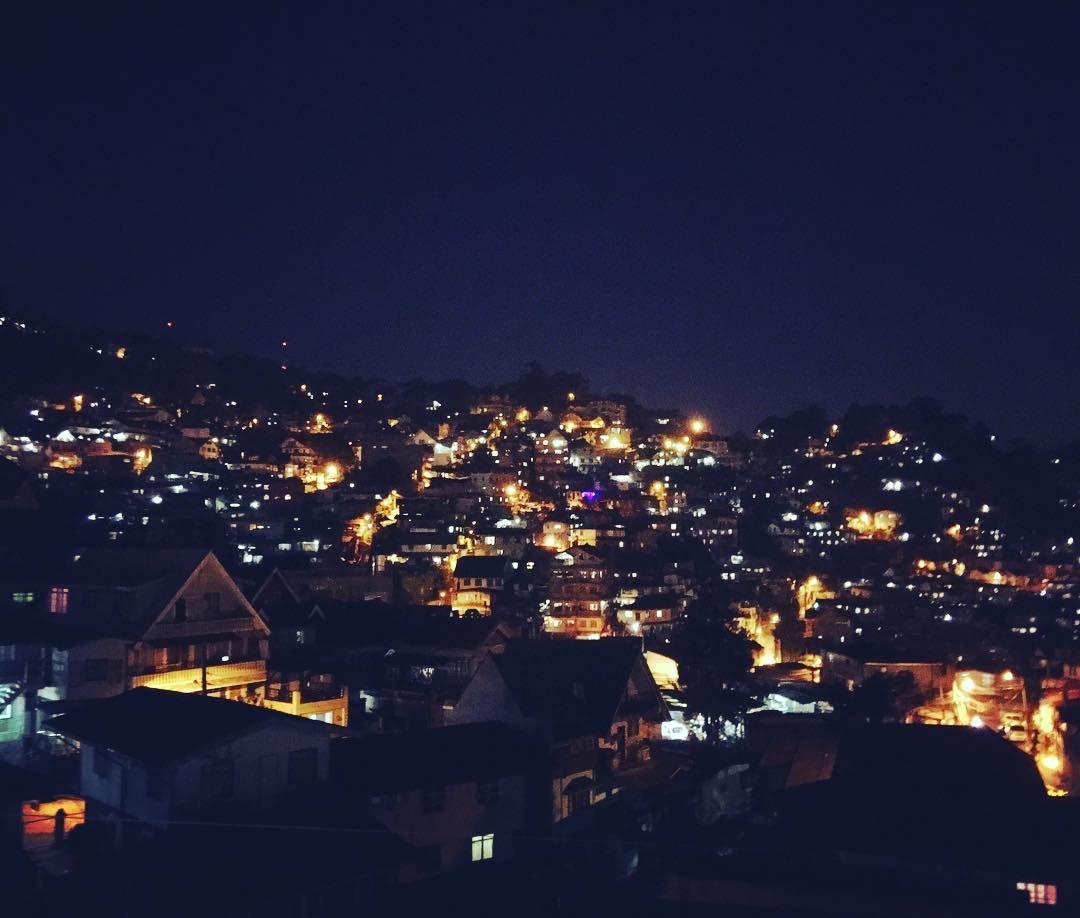 1080x918 View from Finteo Skyland, Baguio Philippines. #baguio #town #lights #house #nightout #nightlife #night #light. Baguio philippines, Baguio, City aesthetic