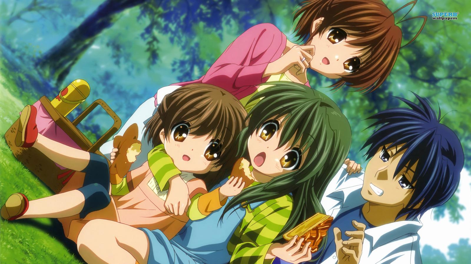 1600x900 Nagisa And Tomoya And Ushio