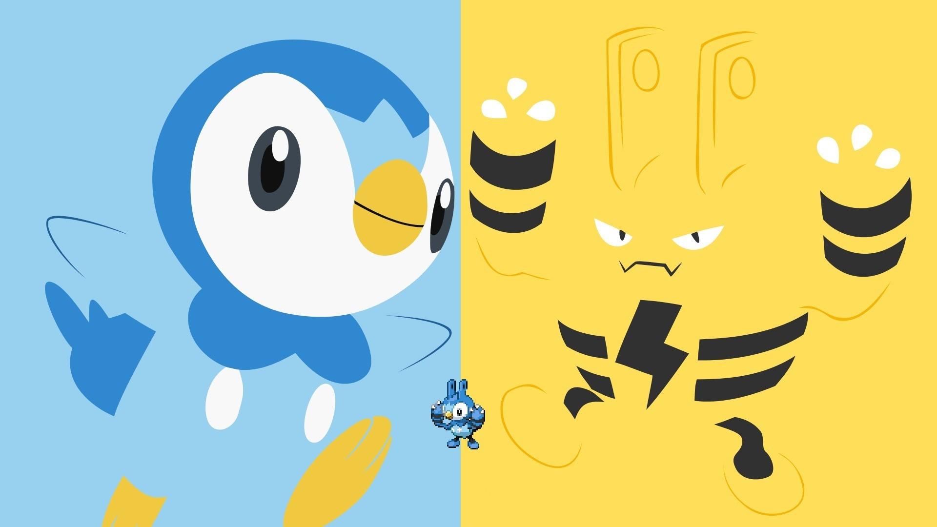 1920x1080 Piplup Background