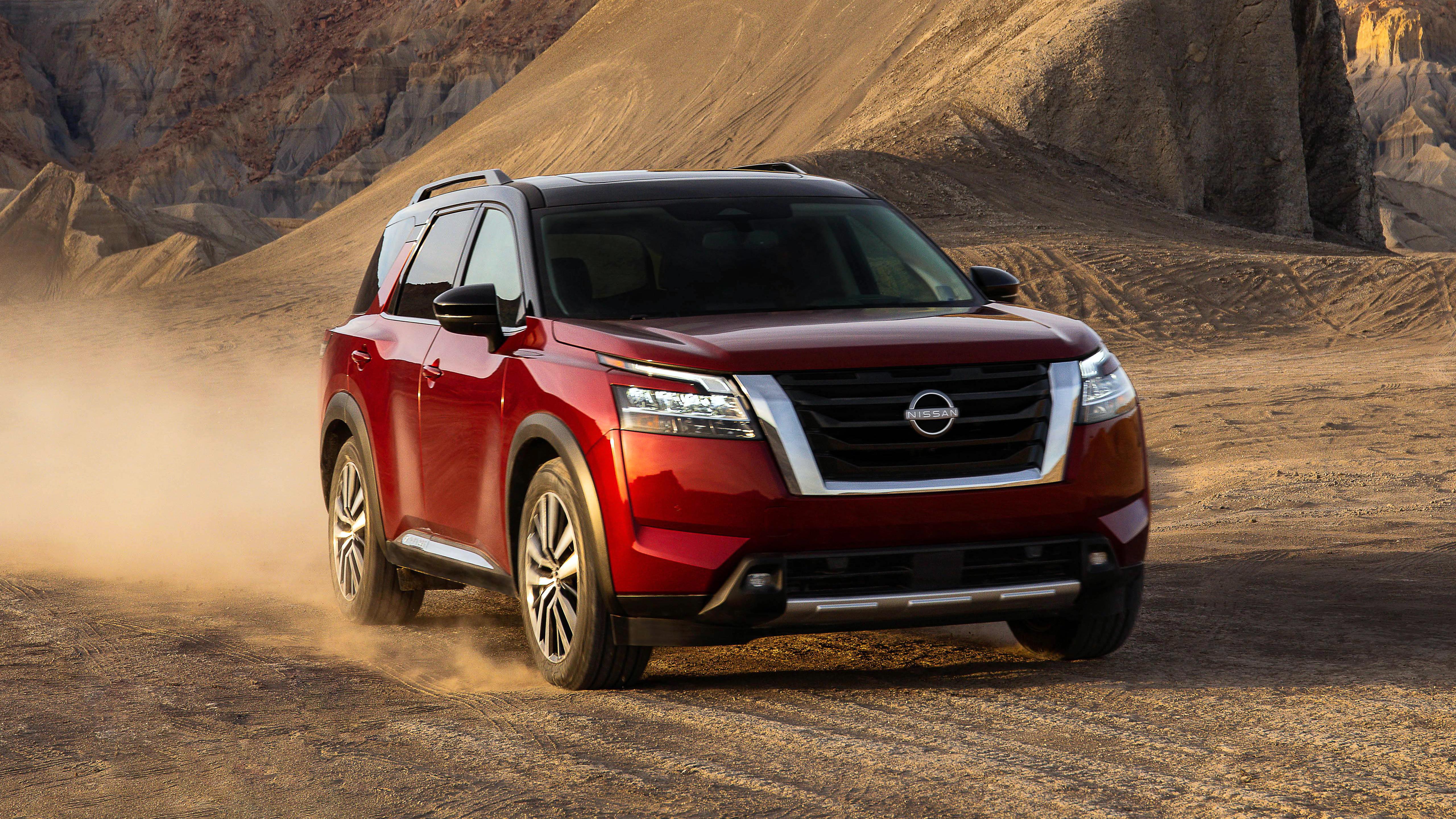 5120x2880 Nissan Pathfinder Platinum AWD 5K Wallpaper. HD Car Wallpaper