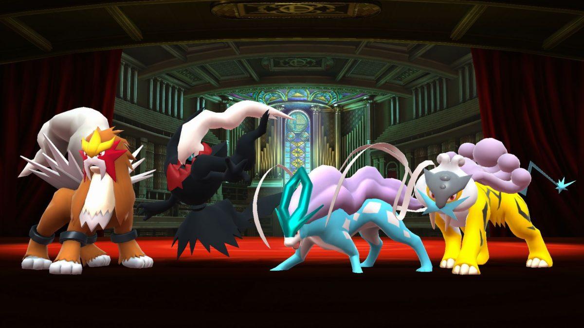 1200x675 Entei, Darkrai, Suicune, And Raikou By UKD DAWG