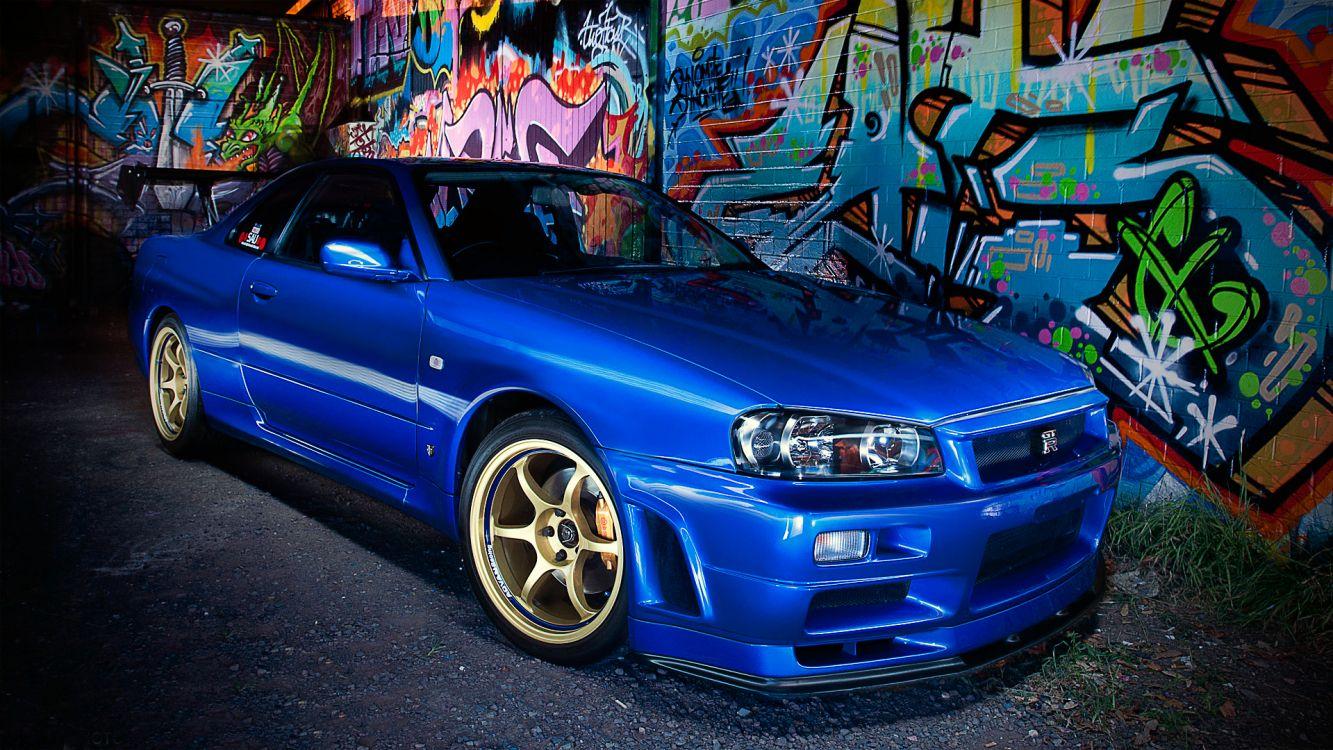 1333x750 Wallpaper Nissan Skyline R Nissan Skyline gt r, Nissan, Cars, Wheel, Background Free Image