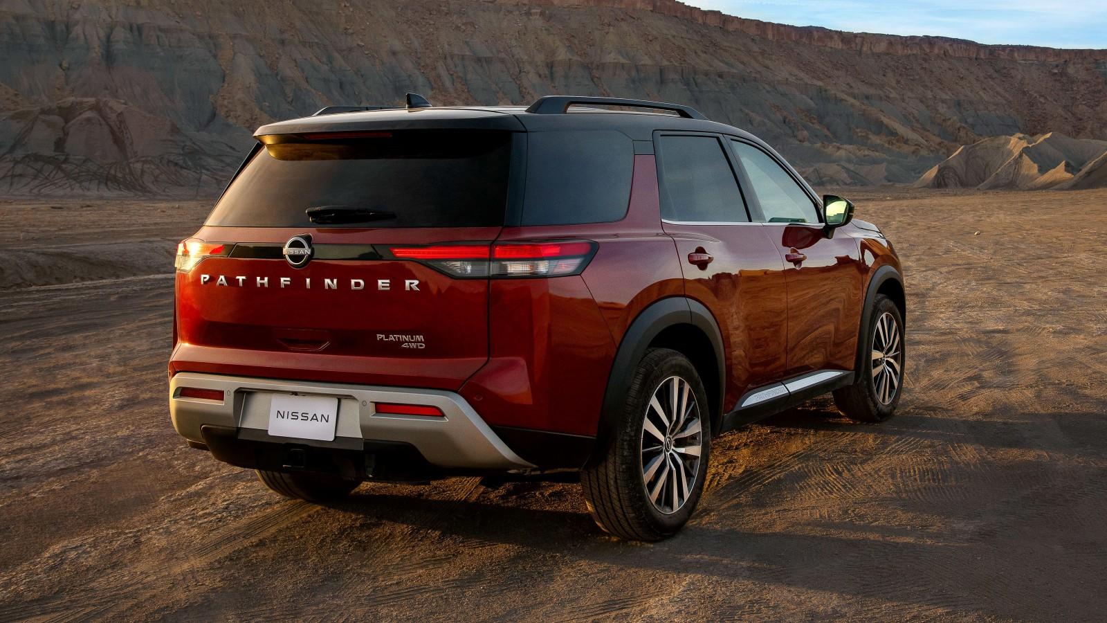 1600x900 Nissan Pathfinder Platinum AWD 5K 2 Wallpaper. HD Car Wallpaper
