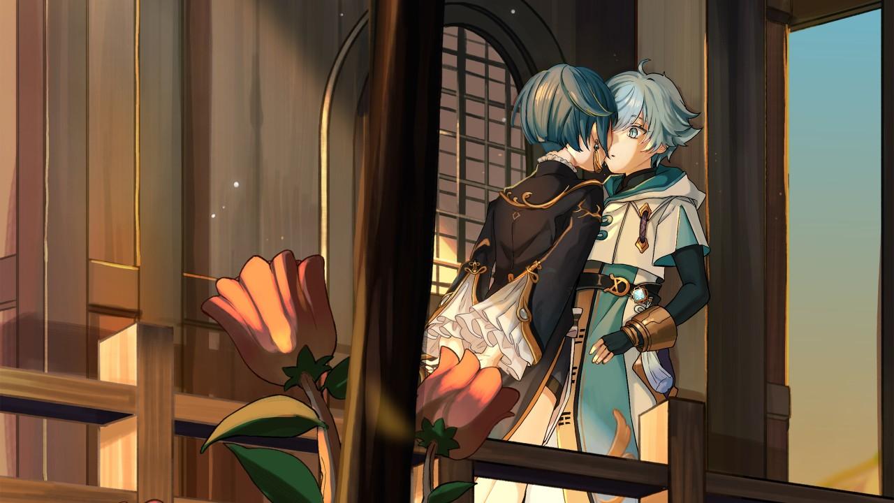 1280x720 Chongyun Xingqiu HD Genshin Impact Wallpaper</a> Wallpaper