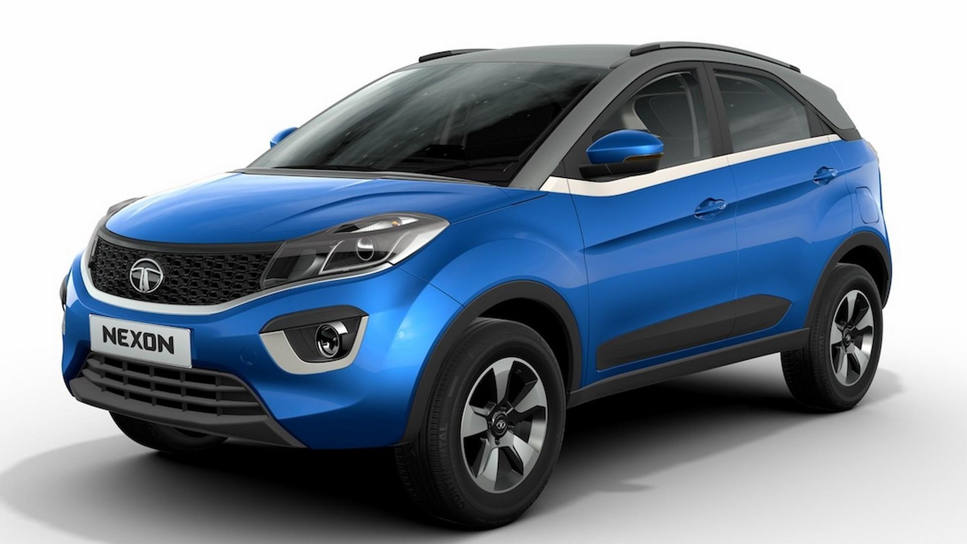 1920x1080 Tata Nexon crossover visits Auto Expo as production model
