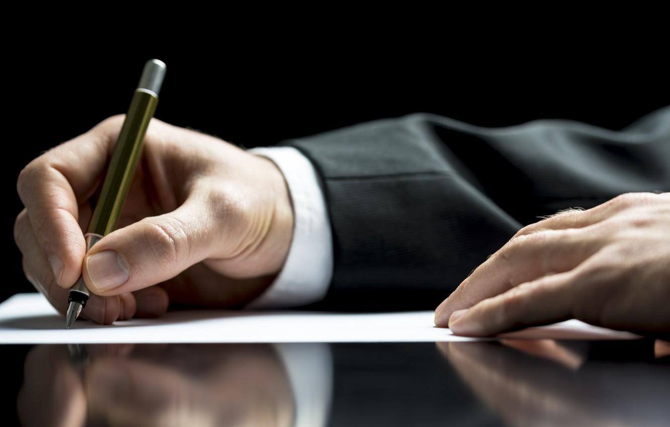 1332x850 Wallpaper business, document, contract, signing image for desktop, section разное