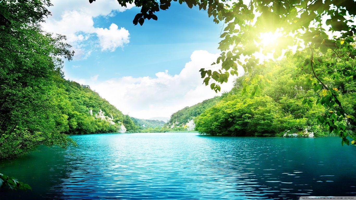 1366x768 Peaceful Wallpaper HD
