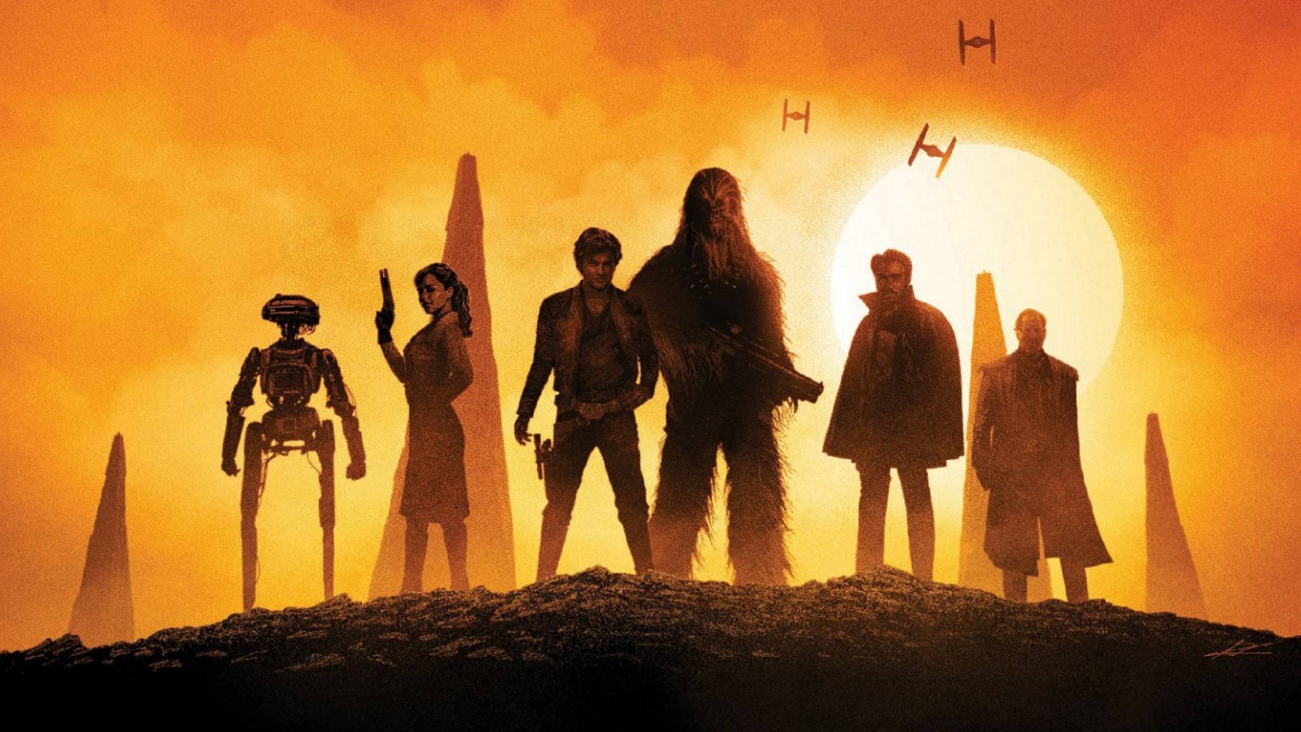 2560x1440 Solo A Star Wars Story All Character Poster 2018 1440P Resolution Wallpaper, HD Movies 4K Wallpaper