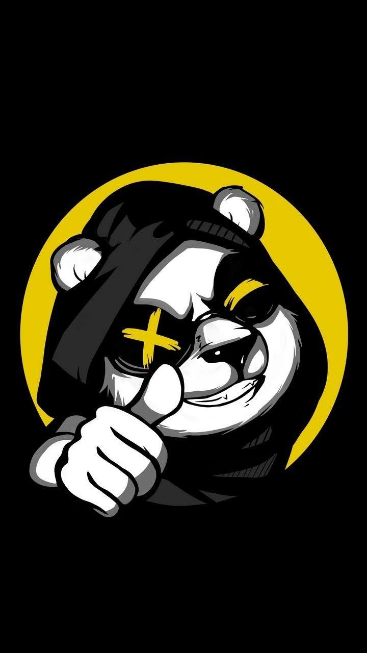 720x1280 56. Panda art, Graffiti characters, Logo design art