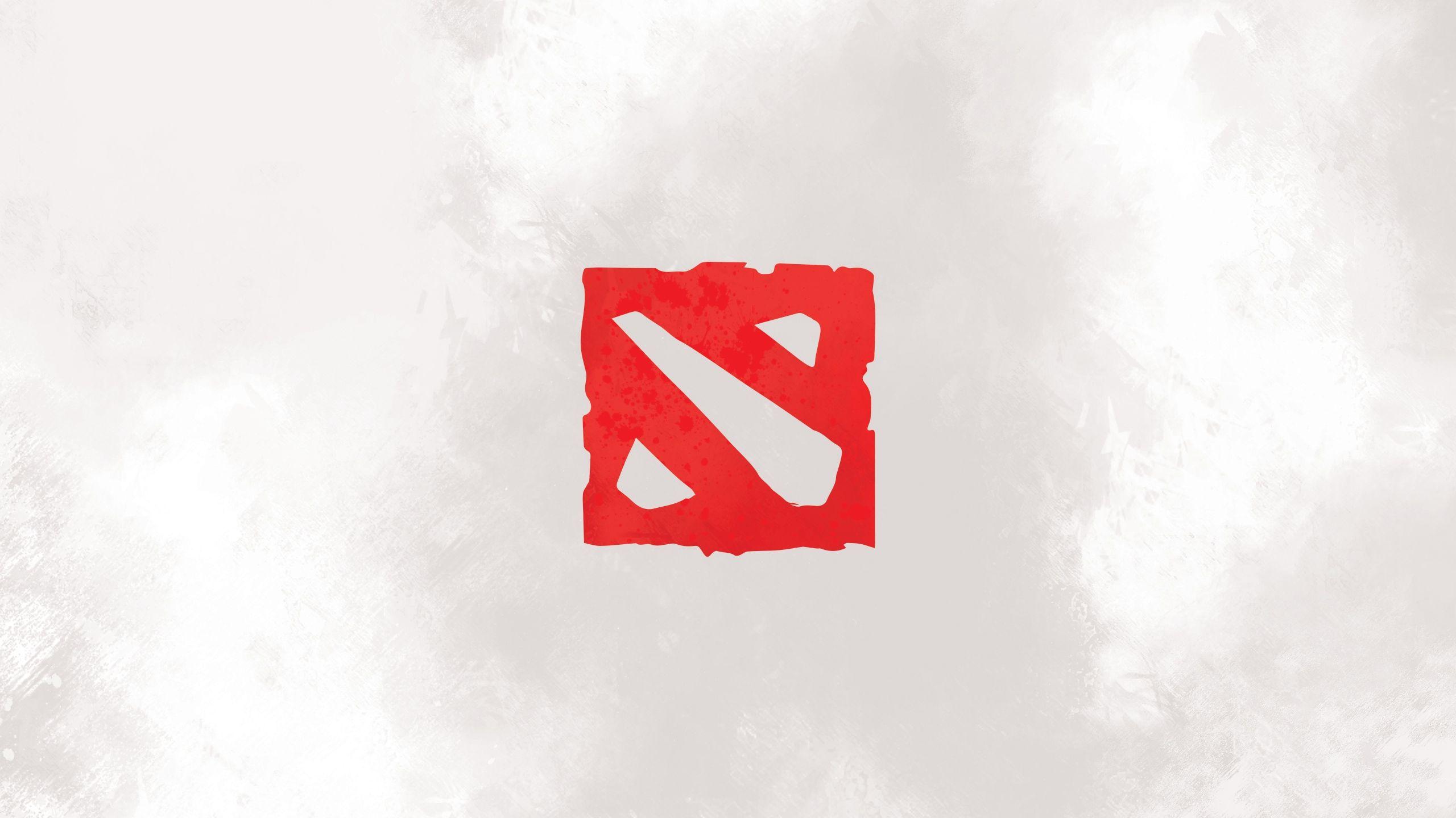 2560x1440 Wallpaper dota art, logo. Dota 2 logo, Art logo, HD wallpaper
