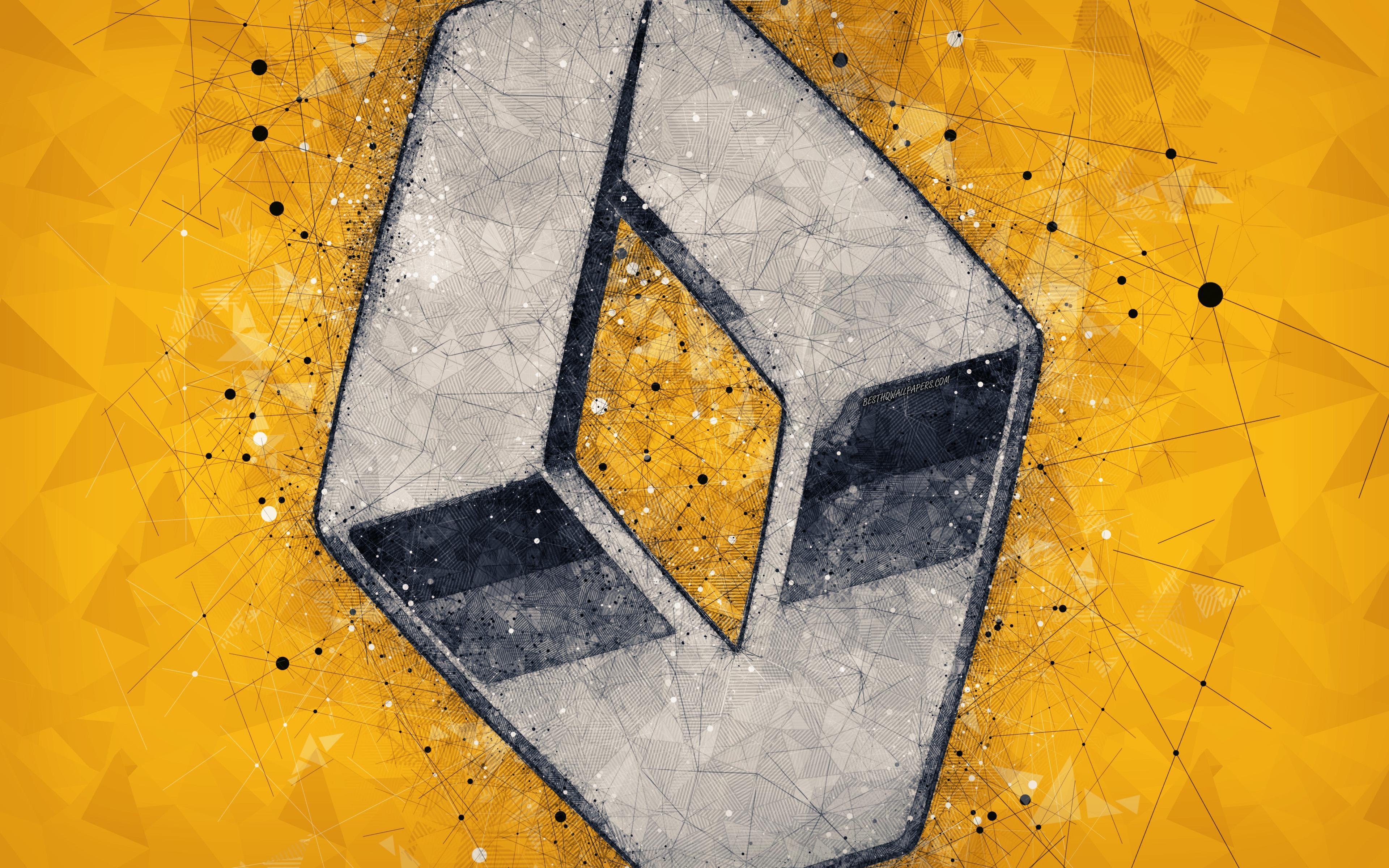 3840x2400 Renault Logo Wallpaper