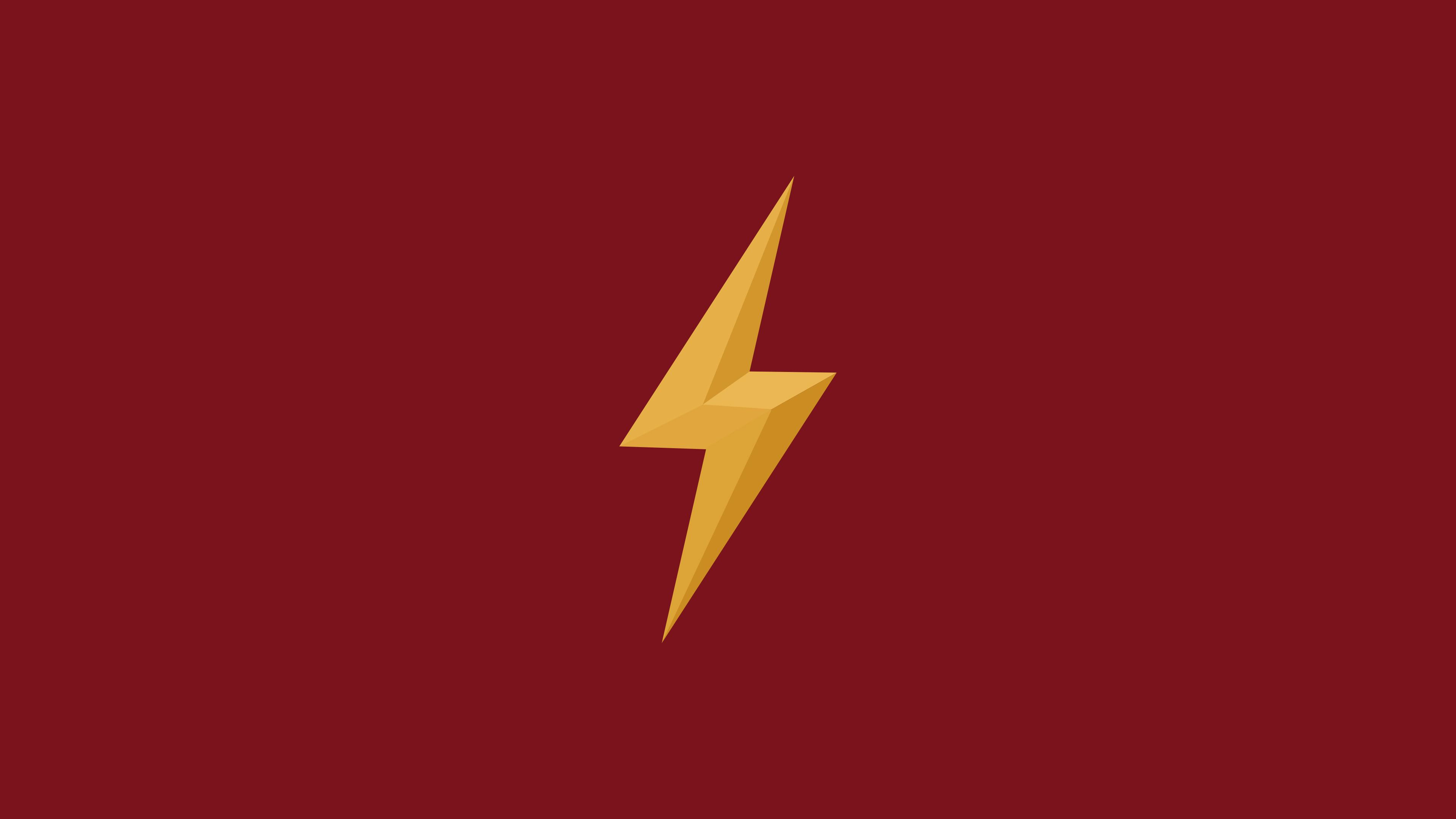 3840x2160 Flash Logo Art, HD Superheroes, 4k Wallpaper, Image, Background, Photo and Picture