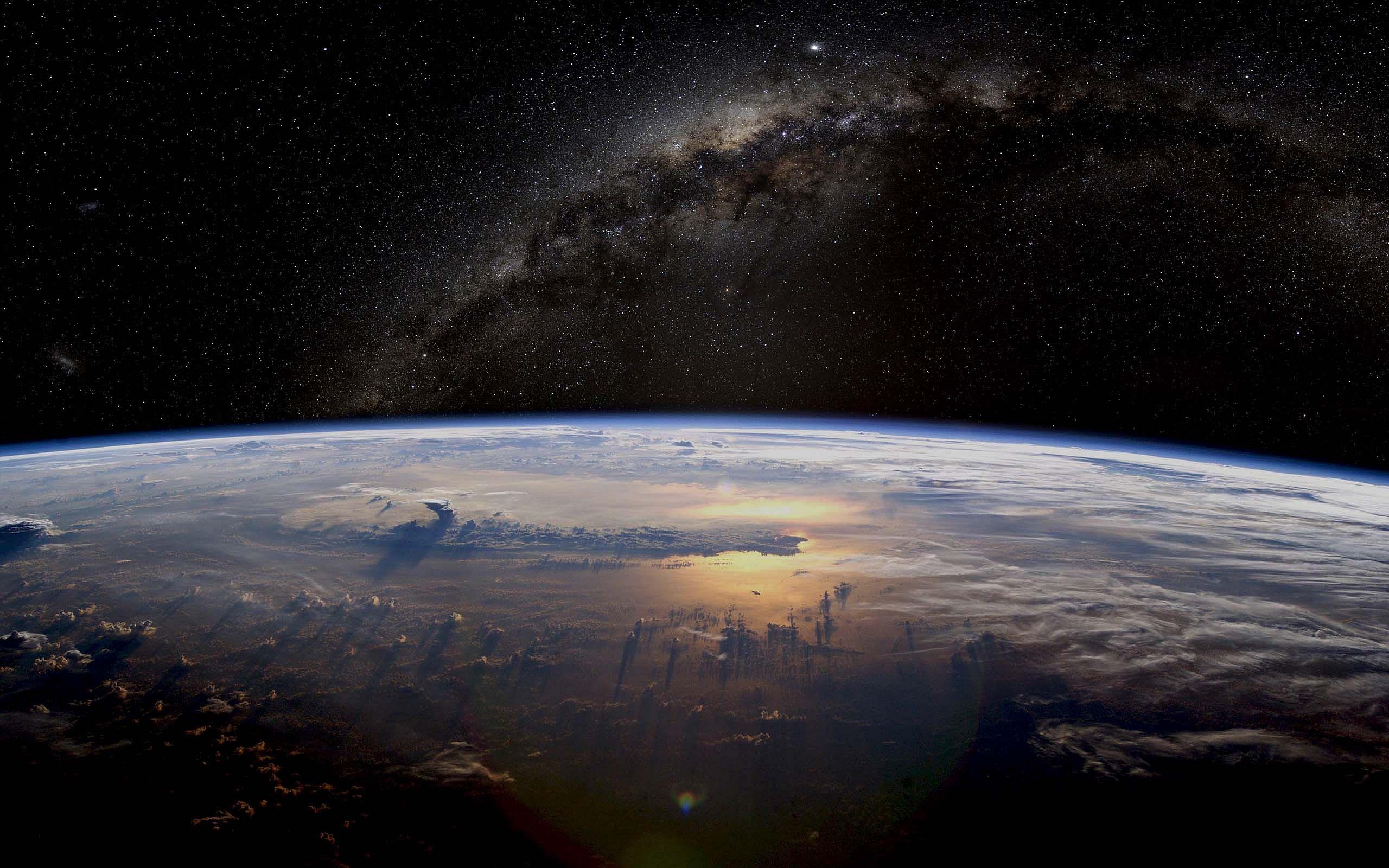 2560x1600 Earth From Space Wallpaper
