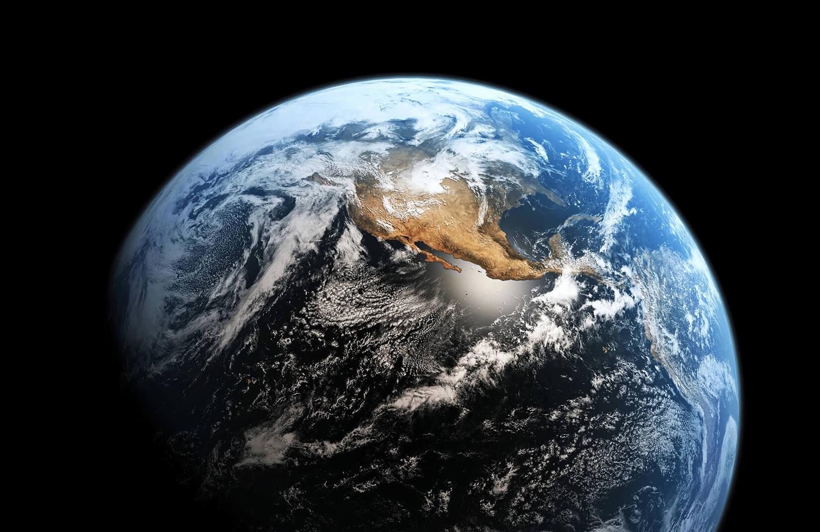 1650x1070 Earth In Space Wallpaper Mural