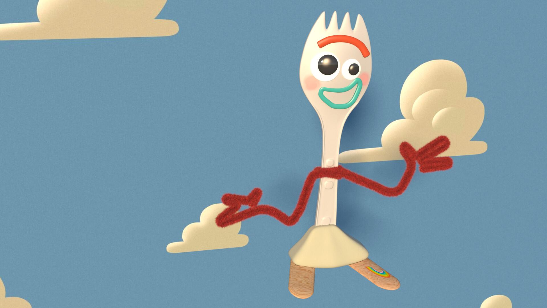 Download Toy Story Forky Epic Picture Wallpaper, Wallpapers.com