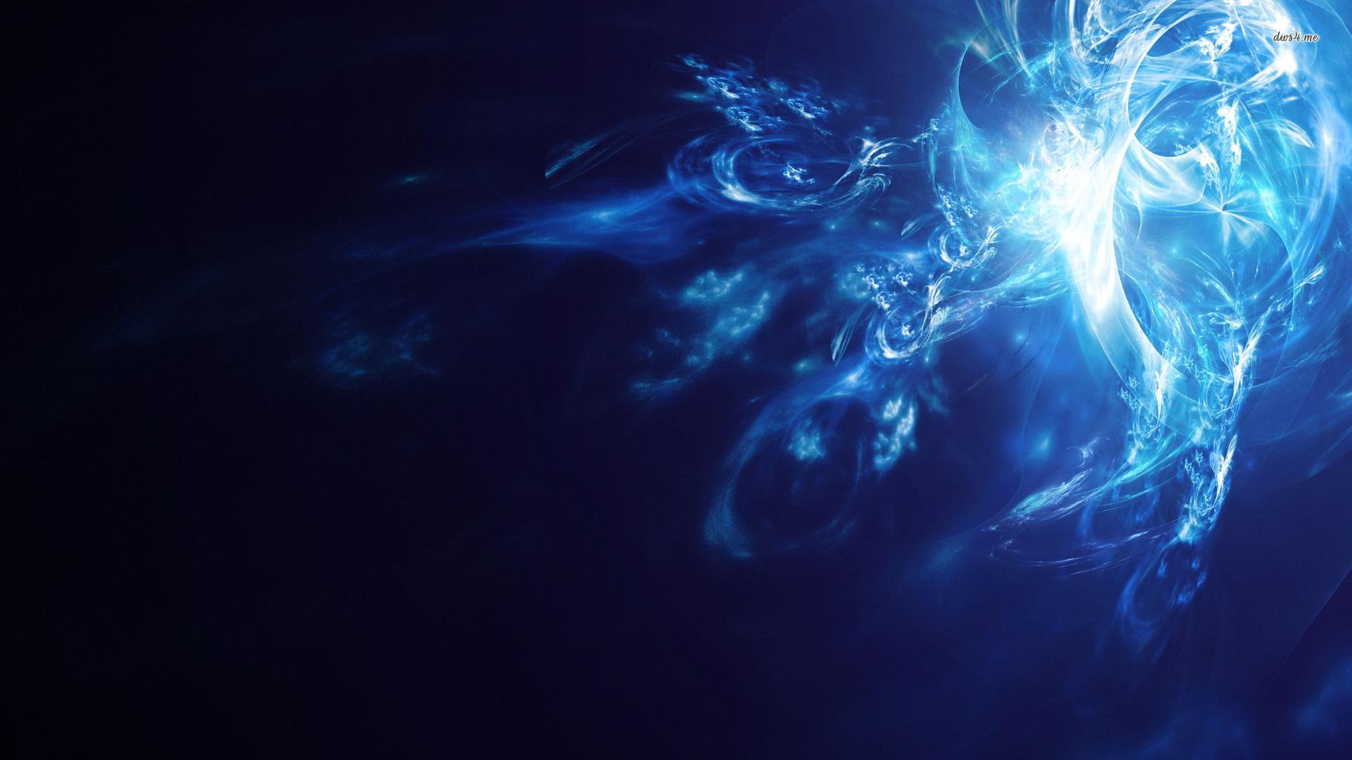 1920x1080 Blue Smoke Wallpaper