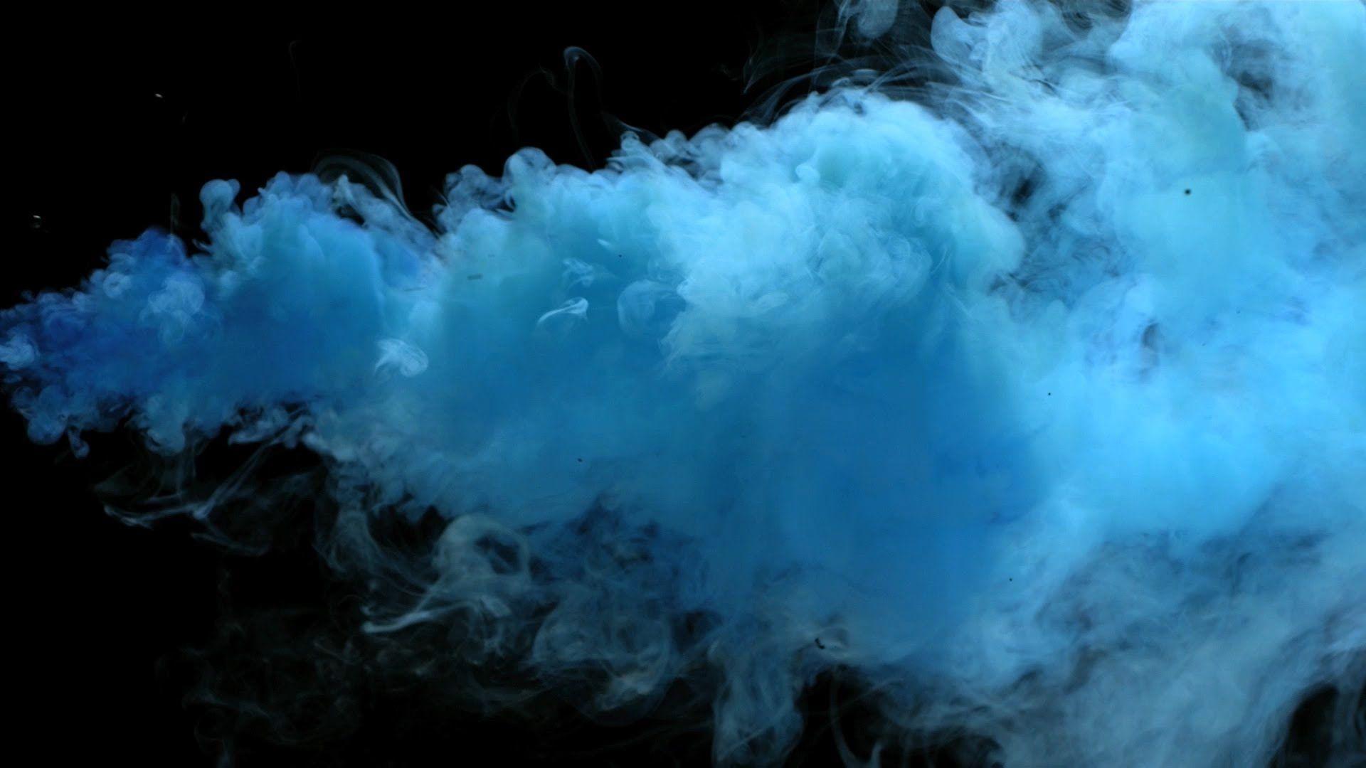 1920x1080 Blue Smoke Colour Smoke Background HD Download