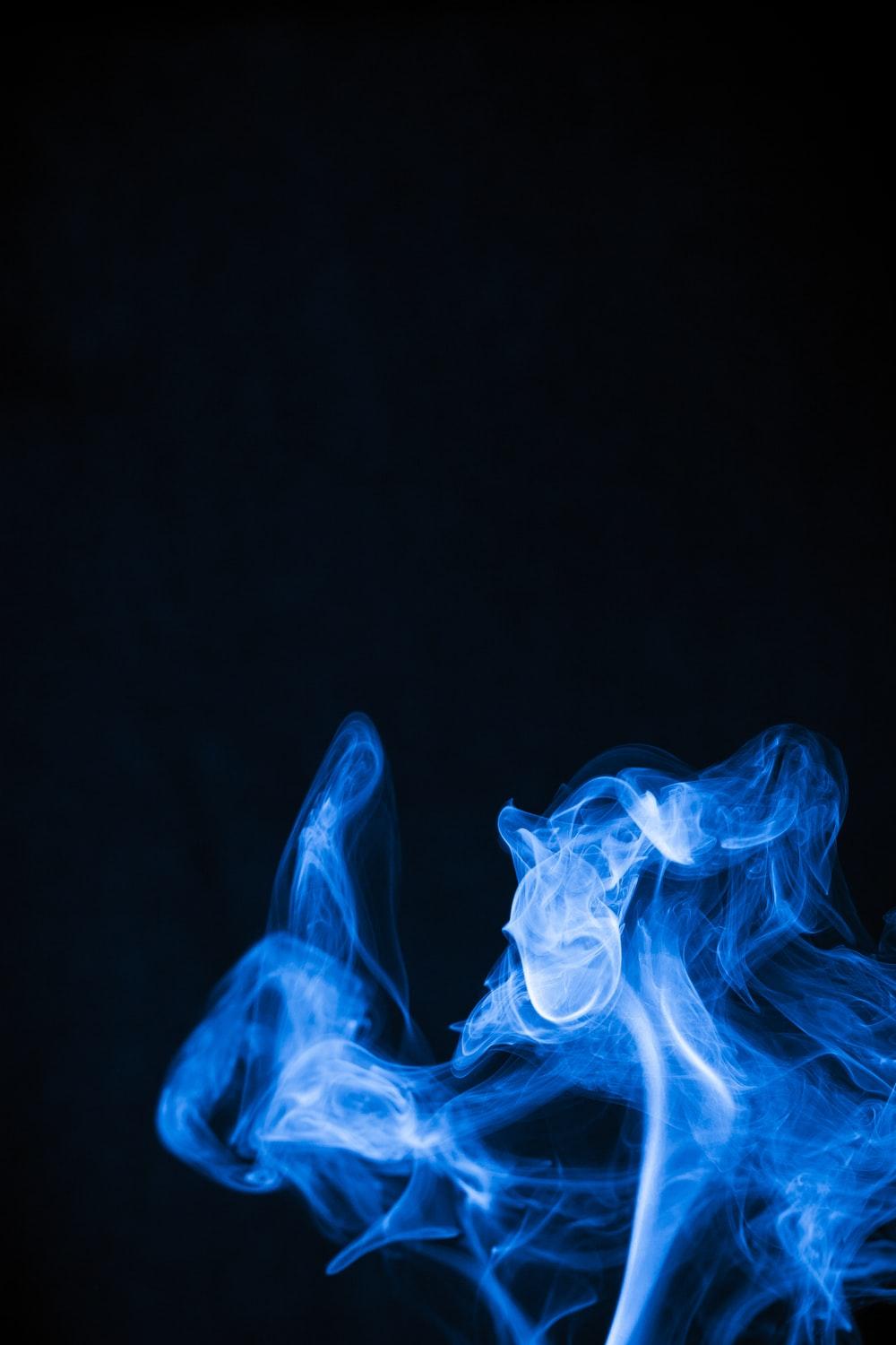 1000x1500 Blue Smoke Background. Download Free Image