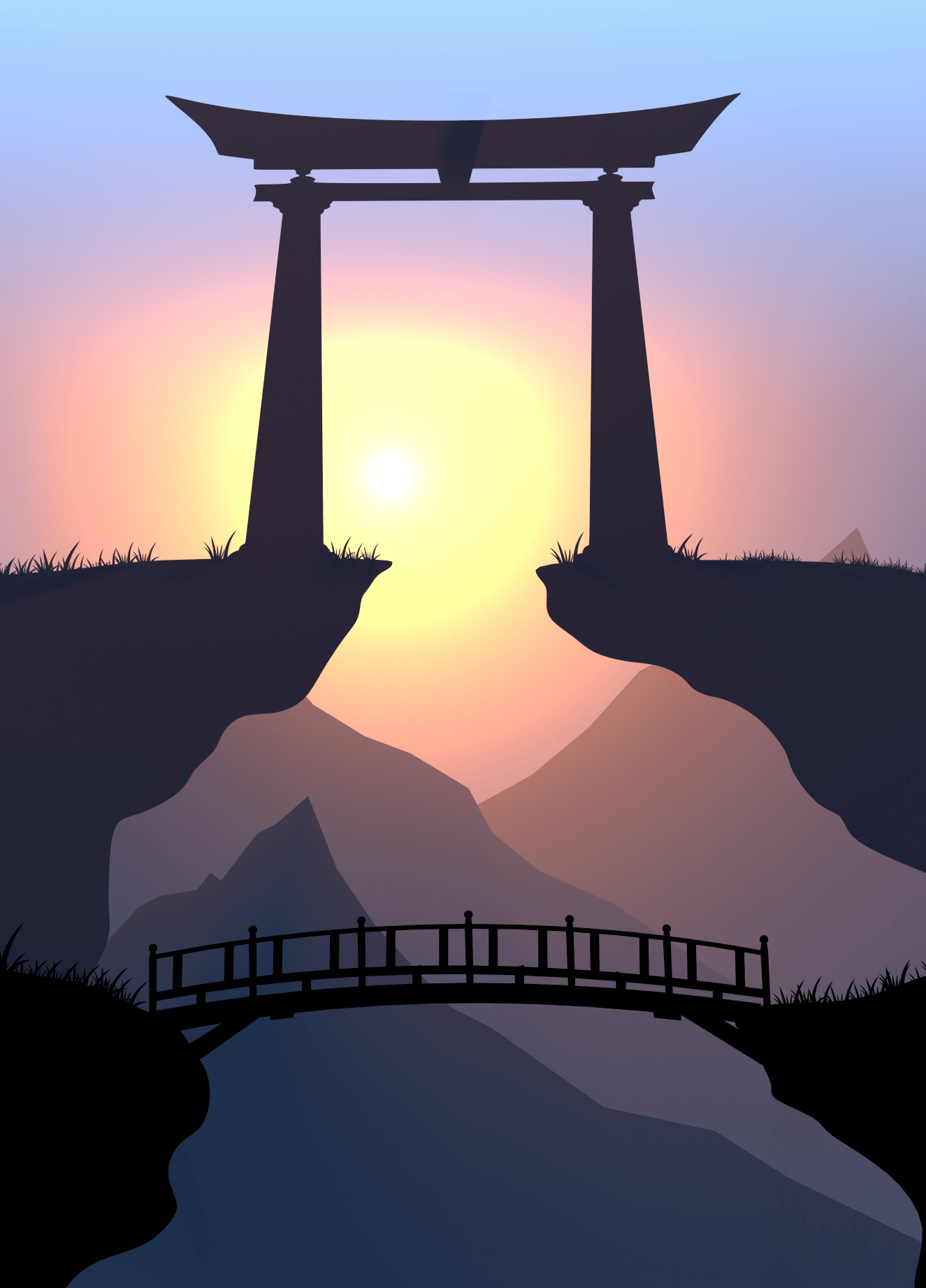 1325x1843 iPhone 12 Wallpaper Japan