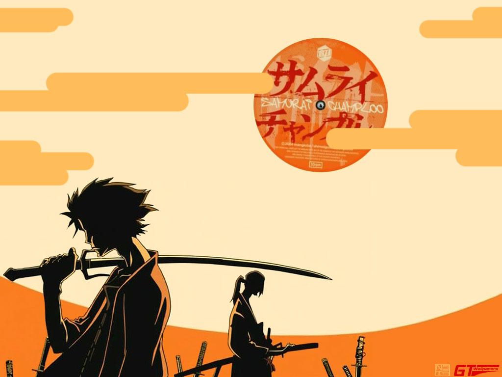 1024x768 Samurai Champloo Wallpaper: Samurai Champloo 1 Sunset