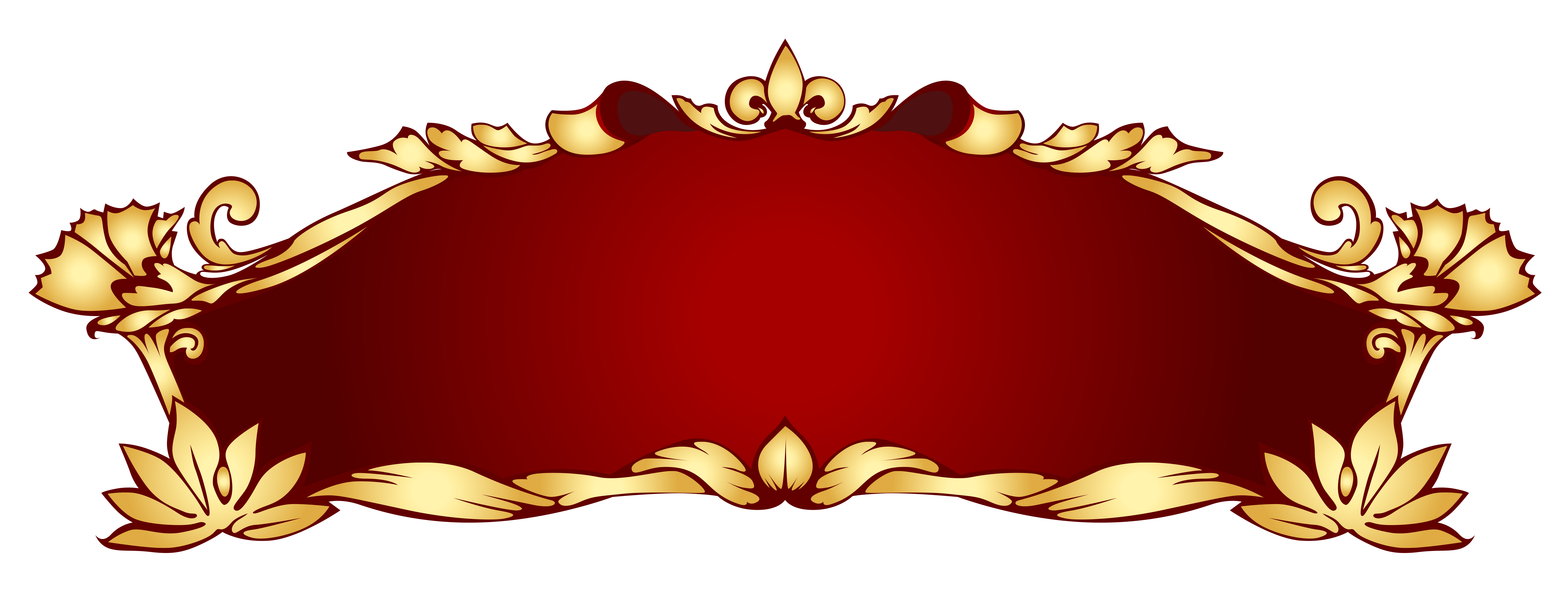 5512x2128 Transparent Red Deco Banner PNG Picture​-Quality Image and Transparent PNG Free Cli. Banner clip art, Ribbon png, Banner ads design