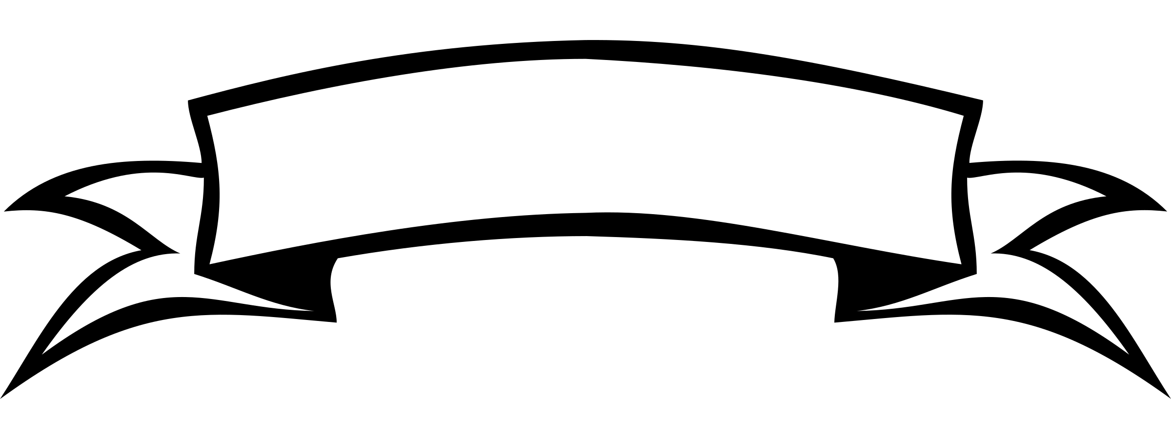 2400x900 transparent background banner clipart