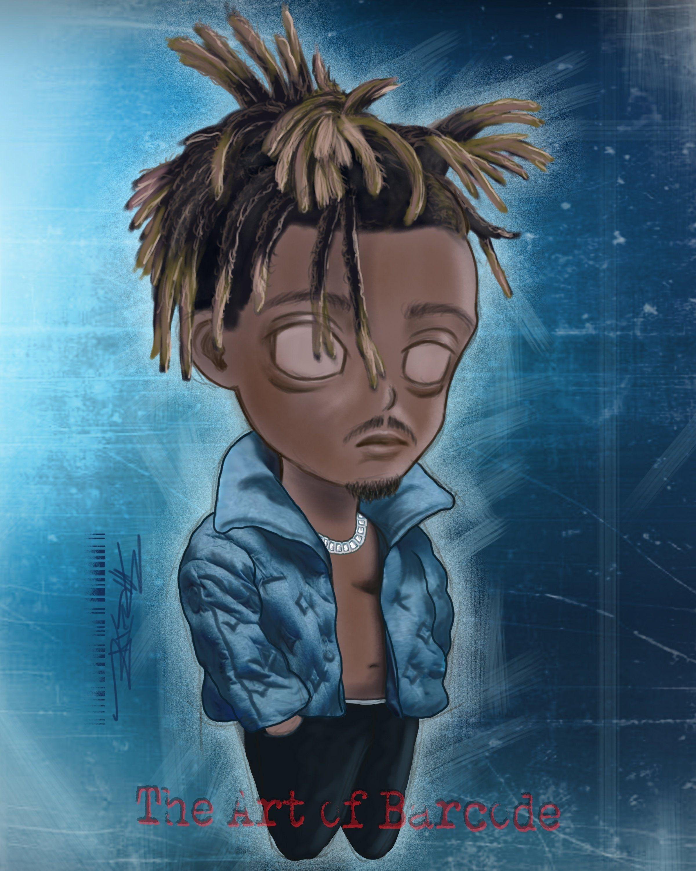2400x3000 Juice Wrld Chibi Art Printx10 art prints, Rapper art, Art