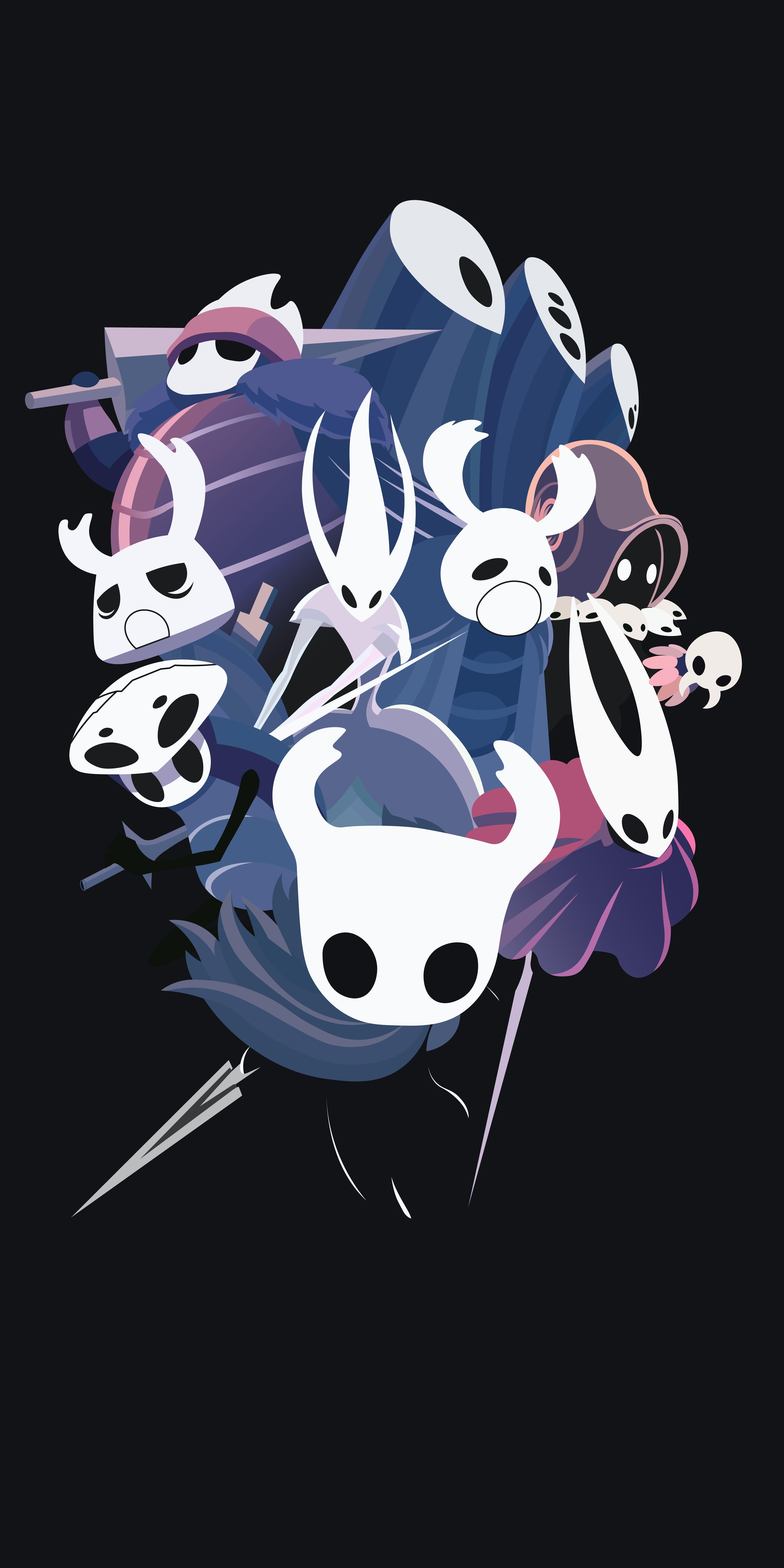 Hollow Knight Game 4K Phone iPhone Wallpaper #194a