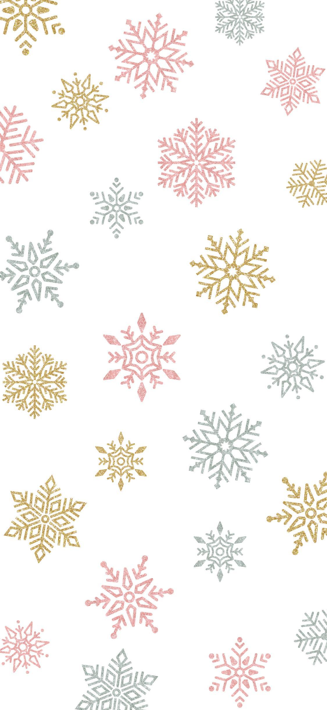 1125x2436 Winter Themed iPhone Wallpaper 2019. Ginger and Ivory