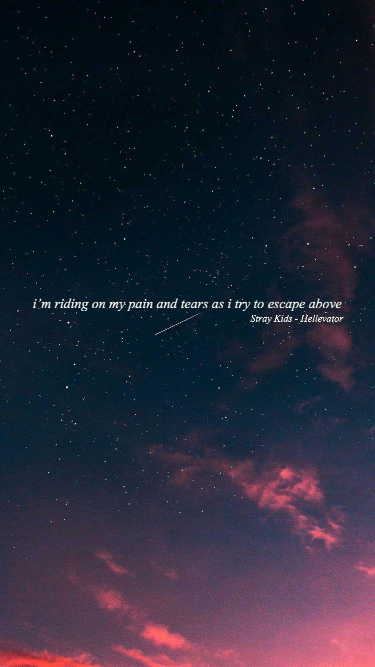 750x1333 stray kids lyrics. Cute inspirational quotes, Song lyrics wallpaper, Kids wallpaper