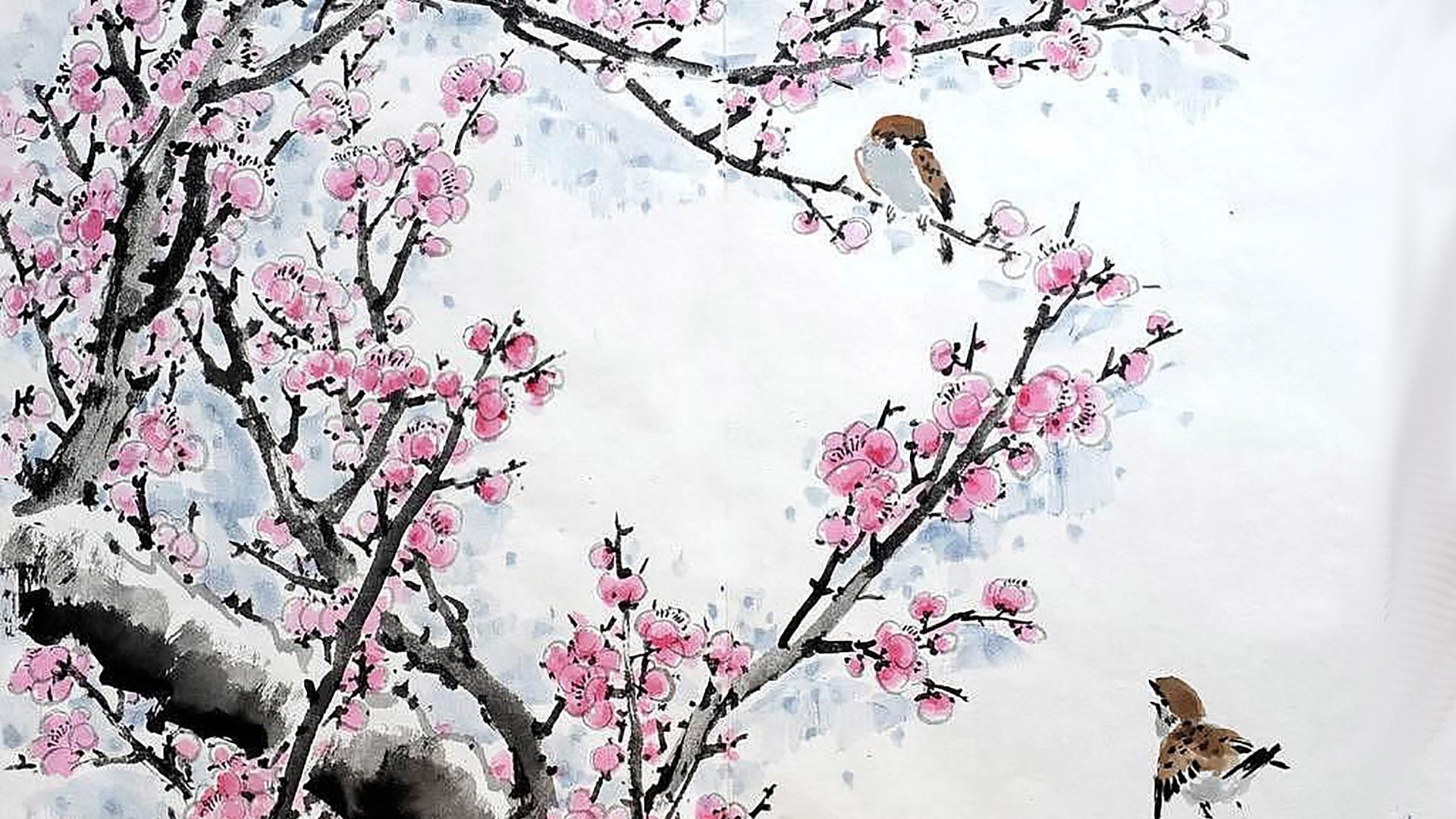 1920x1080 Chinese Painting Wallpaper