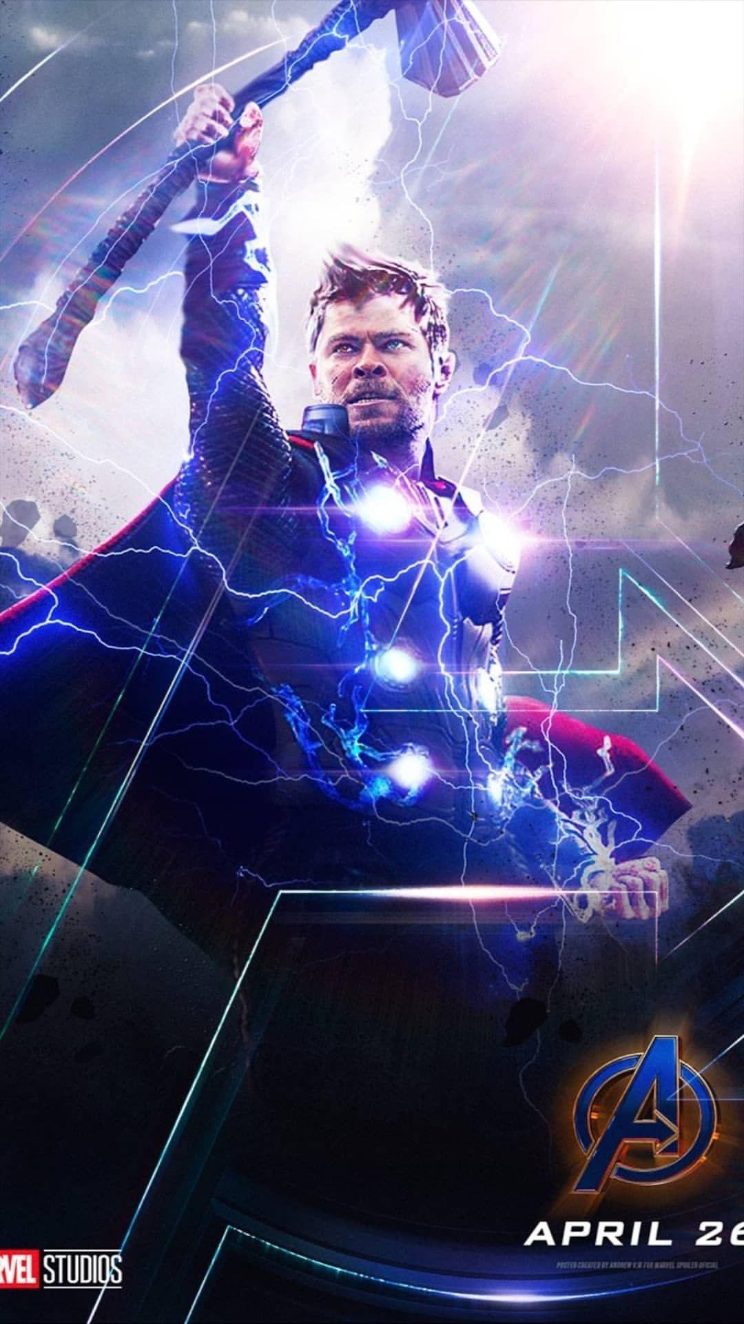 1080x1920 Avengers. Endgame. Thor. Marvel vingadores, Heróis marvel, Super herói