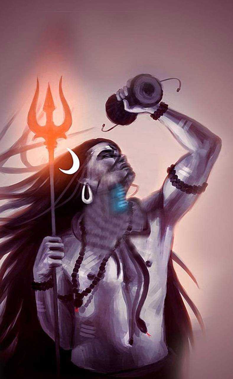 789x1280 Mahadev Wallpaper Free HD Wallpaper