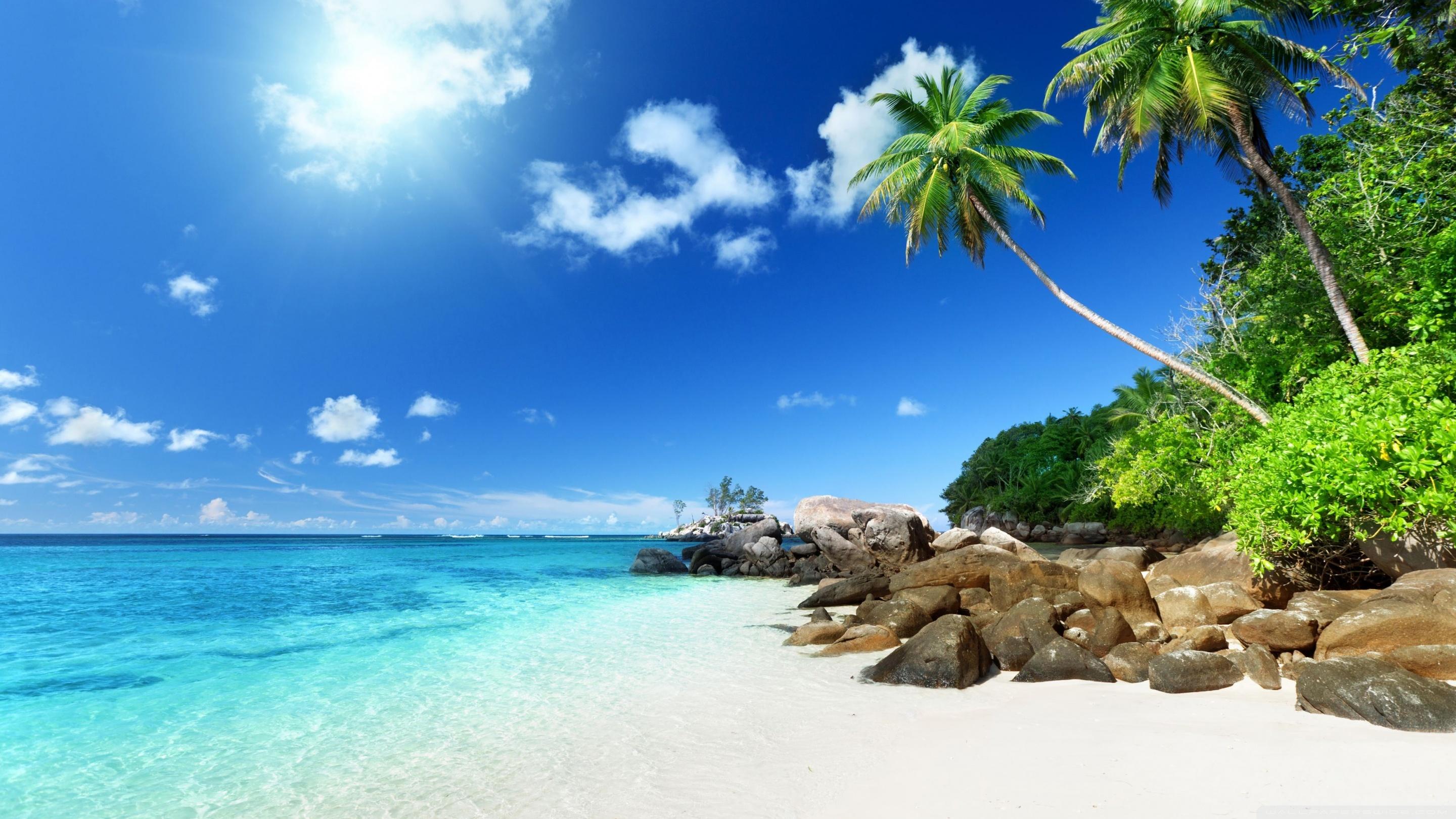 2880x1620 Paradise Beach Ultra HD Desktop Background Wallpaper for 4K UHD TV : Widescreen & UltraWide Desktop & Laptop : Tablet