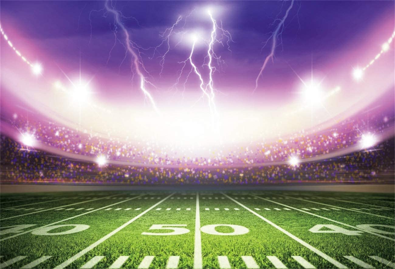 1300x885 Amazon.com : YEELE Football Stadium Backdrop 15x10ft Football Field Under Lightening Photography Background Super Bowl Party Sport Theme Rugby Match Team Game Picture Photobooth Prop Digital Wallpaper : Camera & Photo