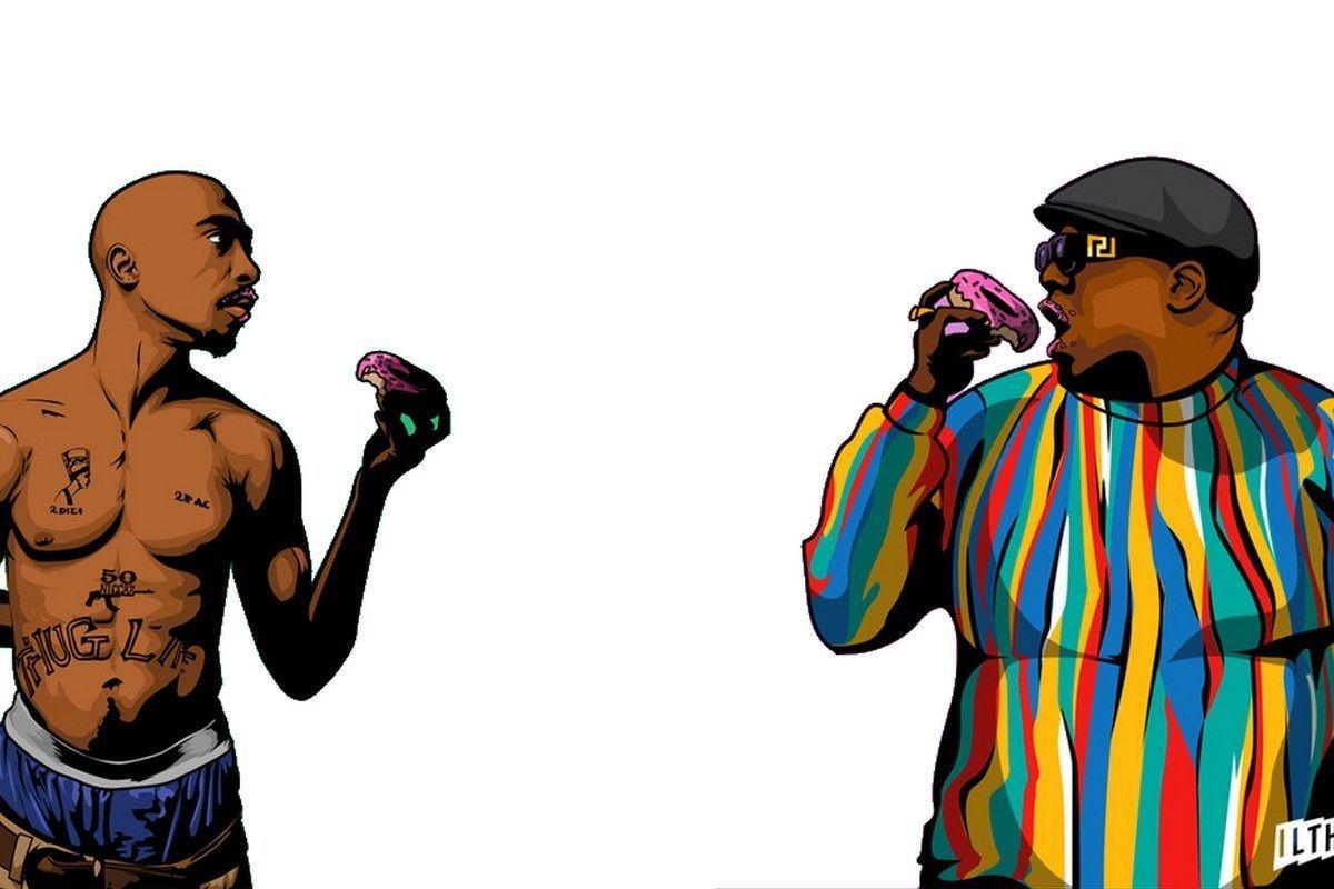 1200x800 Tupac Cartoon Wallpaper