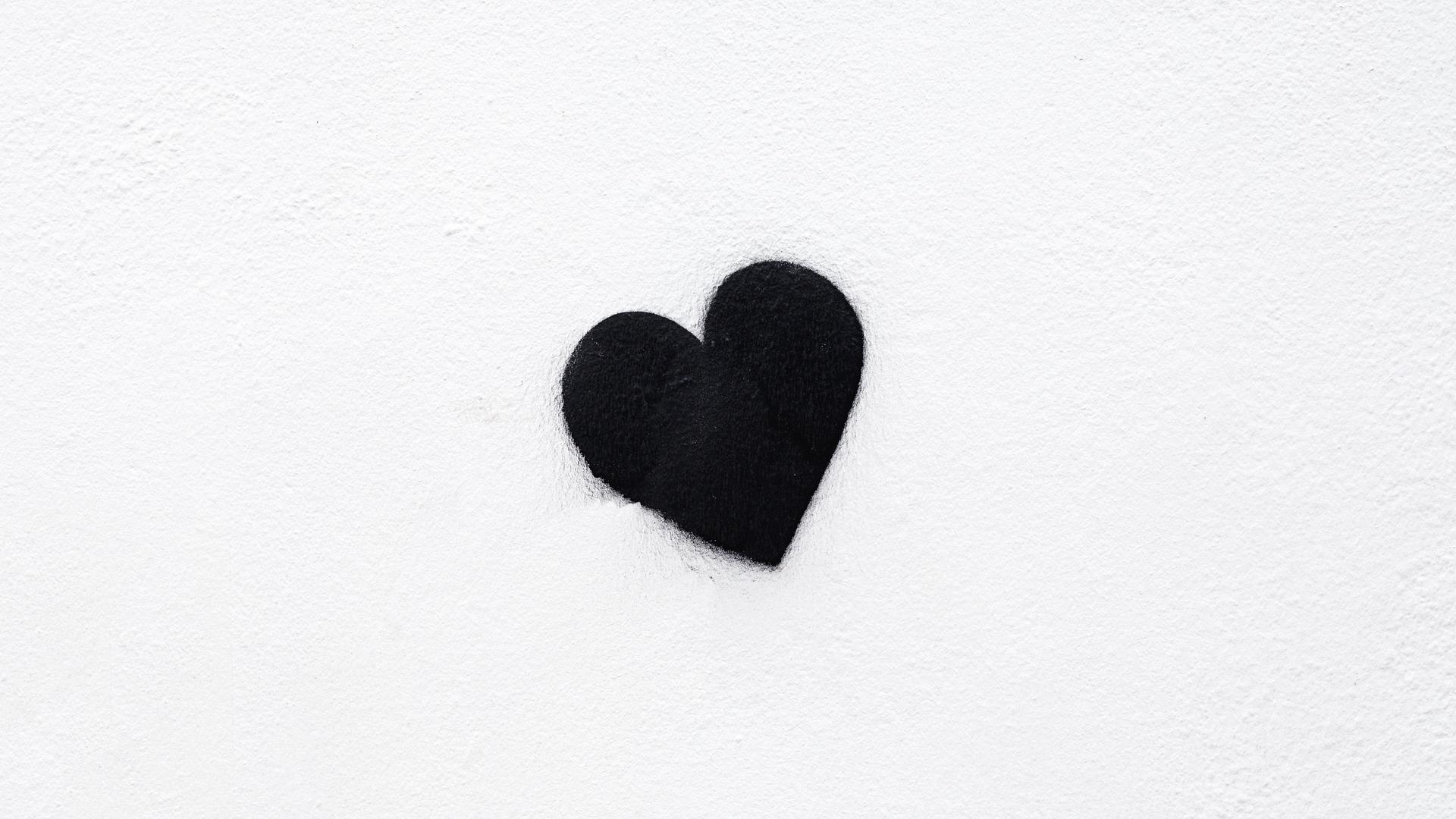 1920x1080 Black And White Love Wallpaper