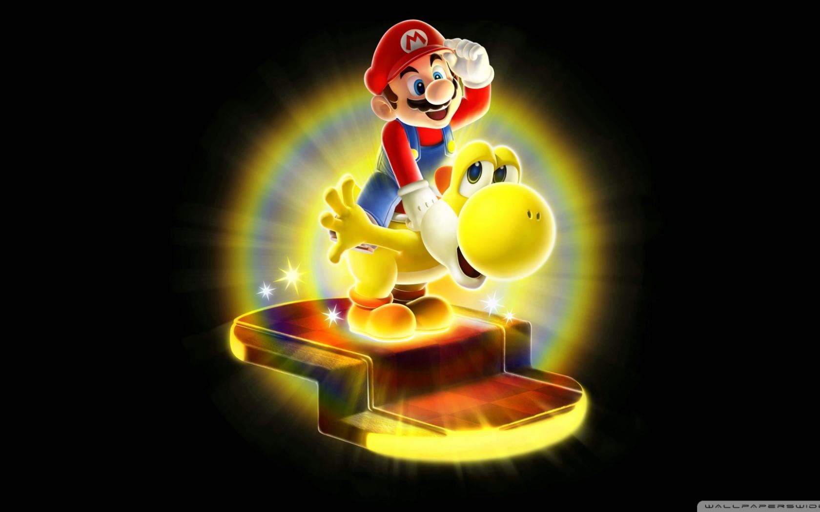 1680x1050 Super Cool Wallpaper HD And Gold Yoshi HD Wallpaper