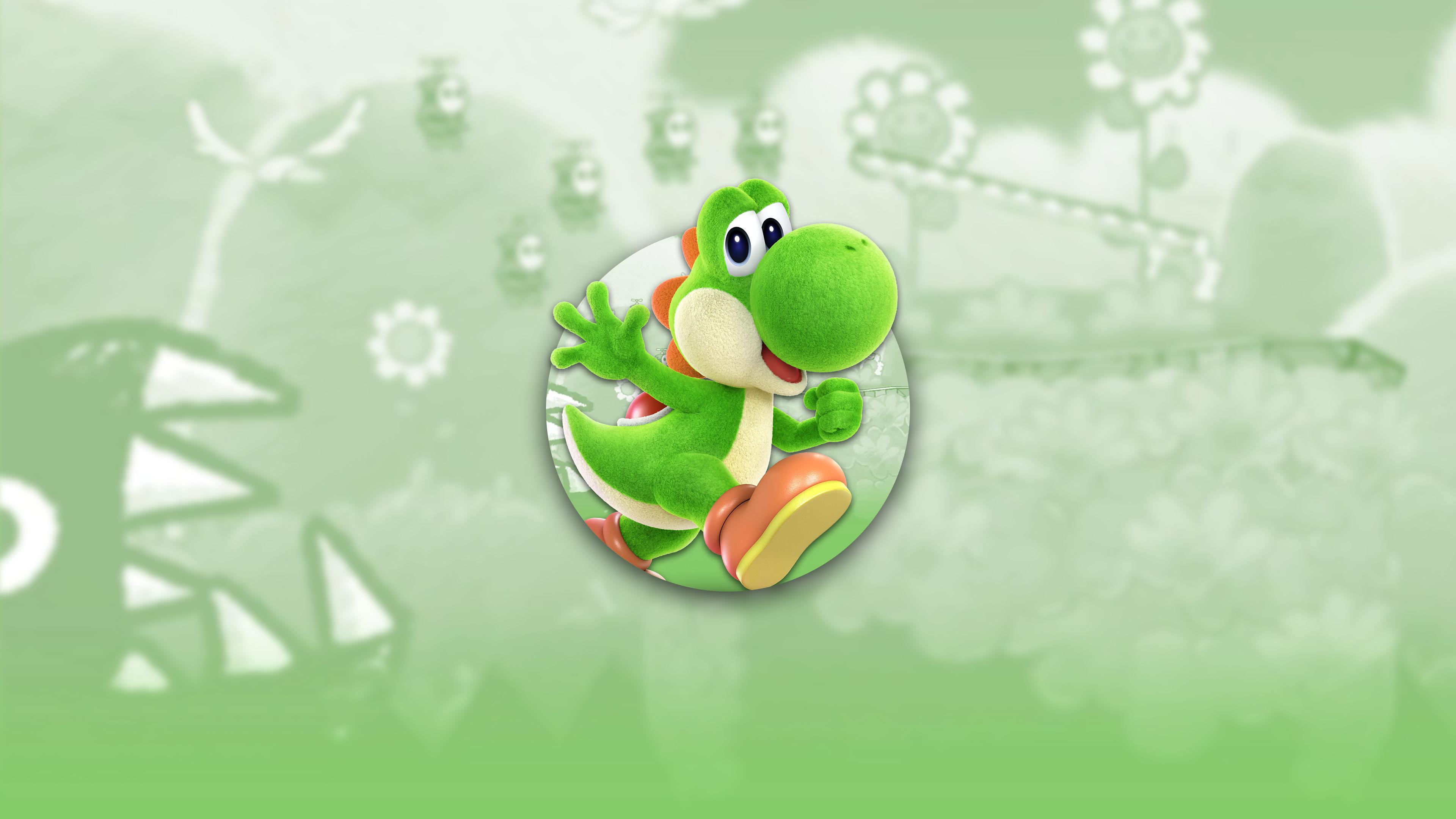 3840x2160 Super Smash Bros Ultimate Yoshi UHD 4K Wallpaper