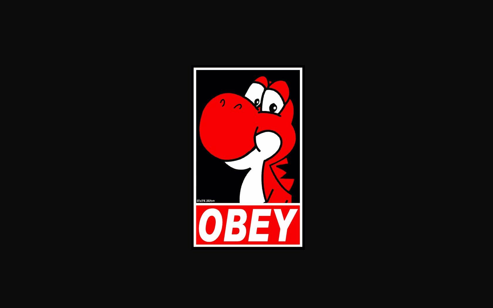 1680x1050 Free download Obey Yoshi by ST4TIK [1680x1050] for your Desktop, Mobile & Tablet. Explore Cool Obey Wallpaper. Obey HD Wallpaper, Obey Giant Wallpaper, Obey Wallpaper iPhone
