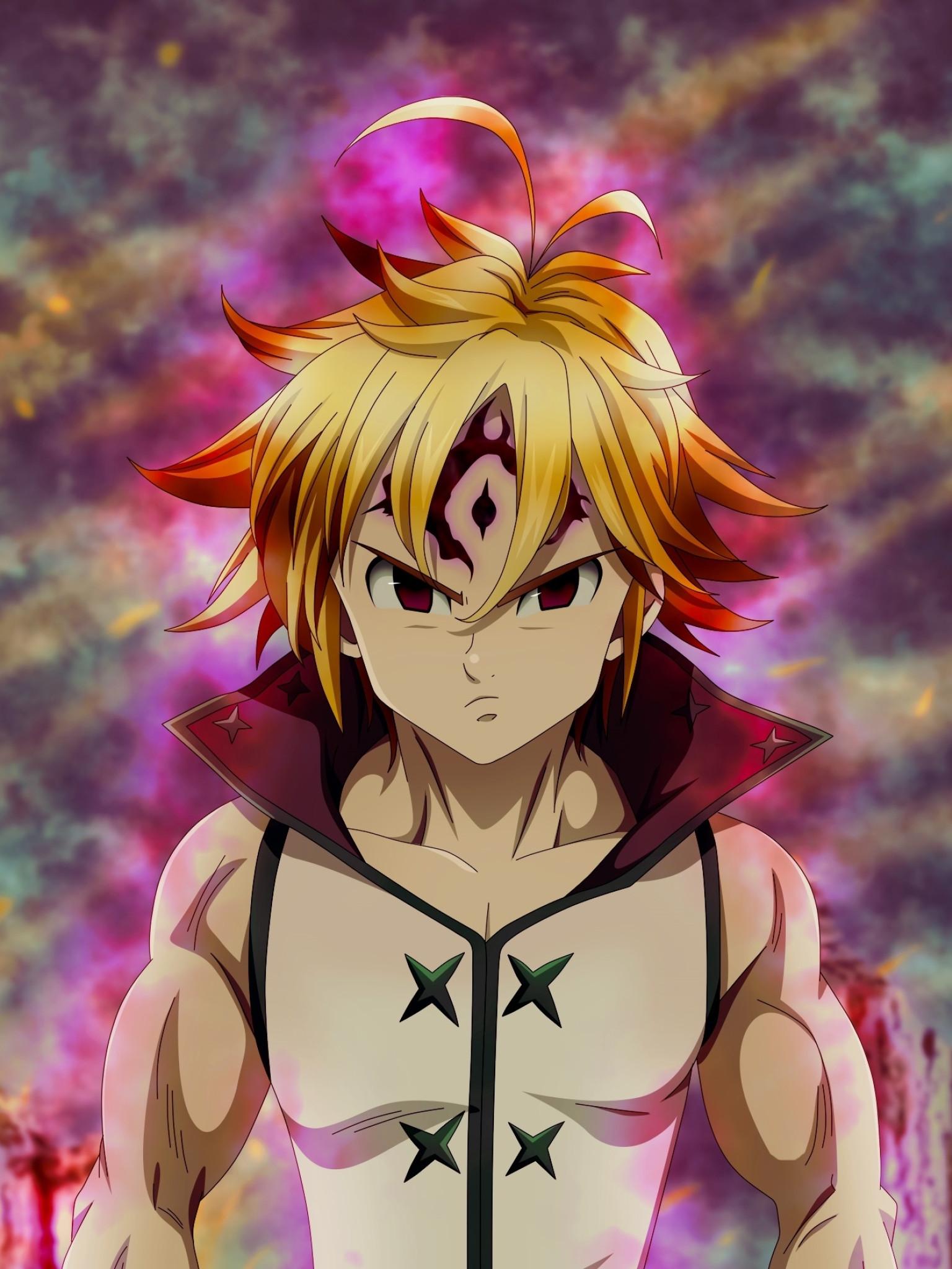 1536x2048 Meliodas Seven Deadly Sins Warrior 1536x2048 Resolution Wallpaper, HD Anime 4K Wallpaper