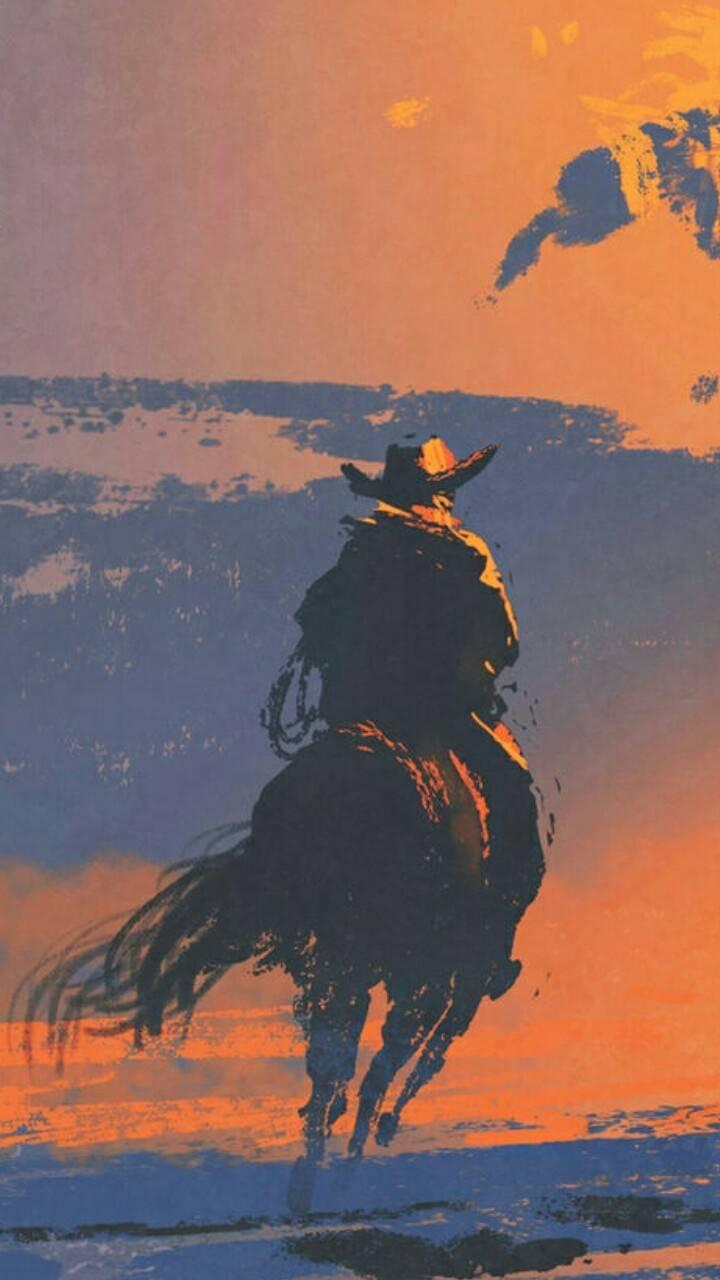 720x1280 Download Cowboy Wallpaper HD By Barsadenis. Wallpaper