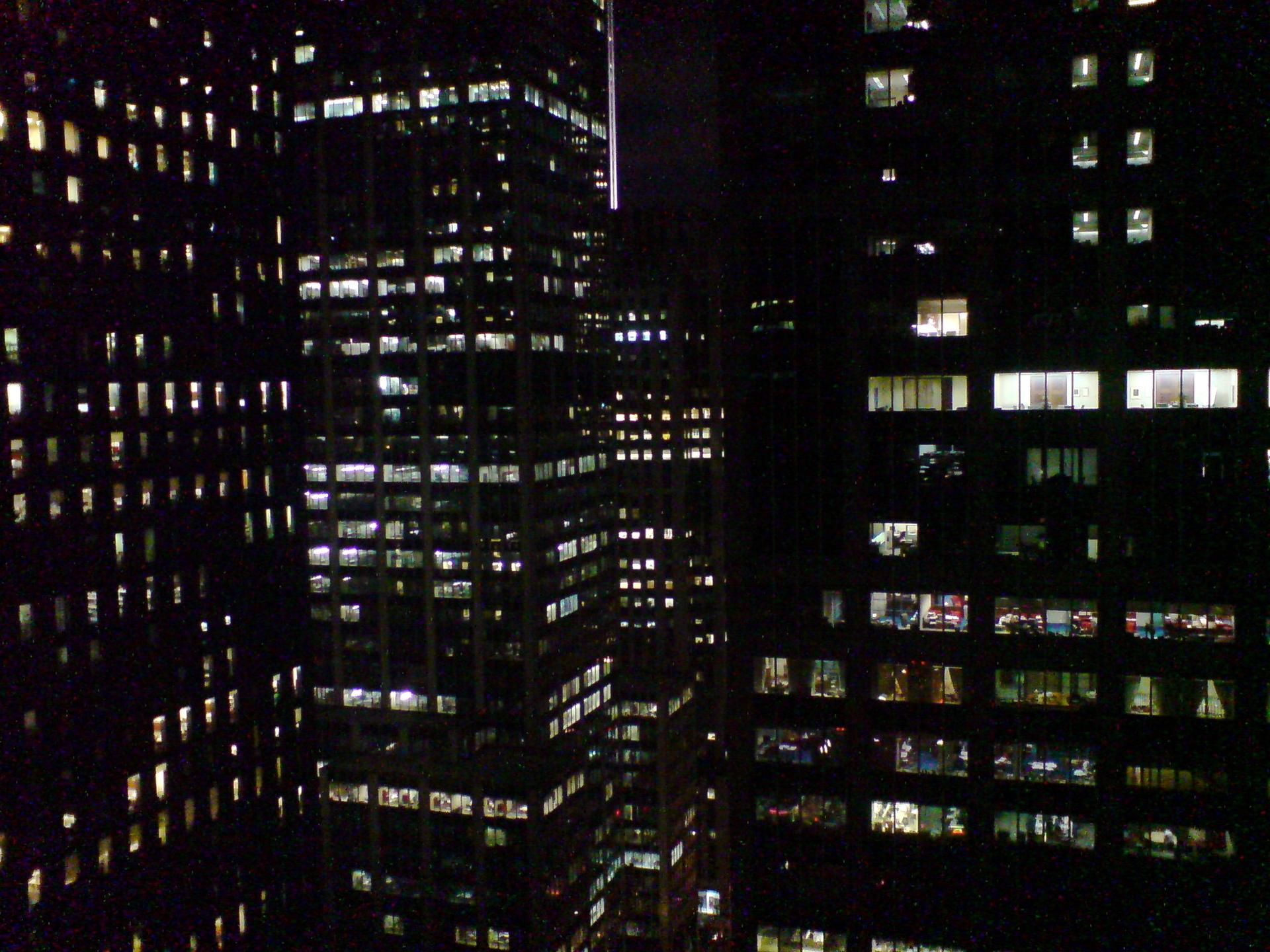 1920x1440 Manhattan Von Night HD Wallpaper