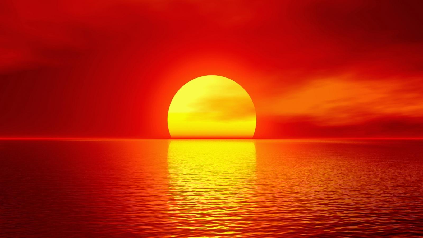 1600x900 Sunset Wallpaper