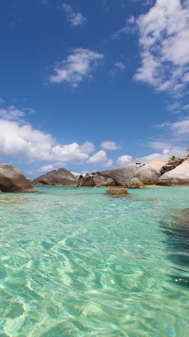 720x1280 Wallpaper The Baths, Virgin Gorda, British Virgin Islands, Best beaches of Travellers Choice Awards Travel