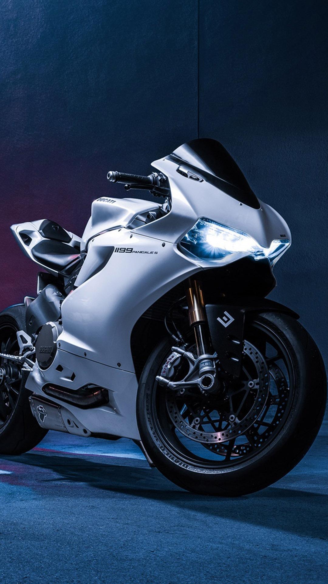 1080x1920 Hd Background Ducati 1199 Panigale S Bike White Front Bikes HD Wallpaper For Mobile