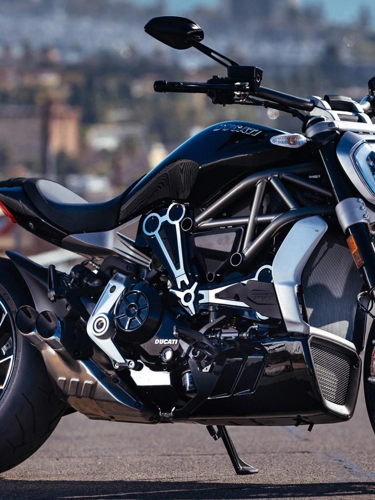 768x1024 Ducati Diavel Bike HD Wallpaper For Desktop And Mobiles Non Retina IPad