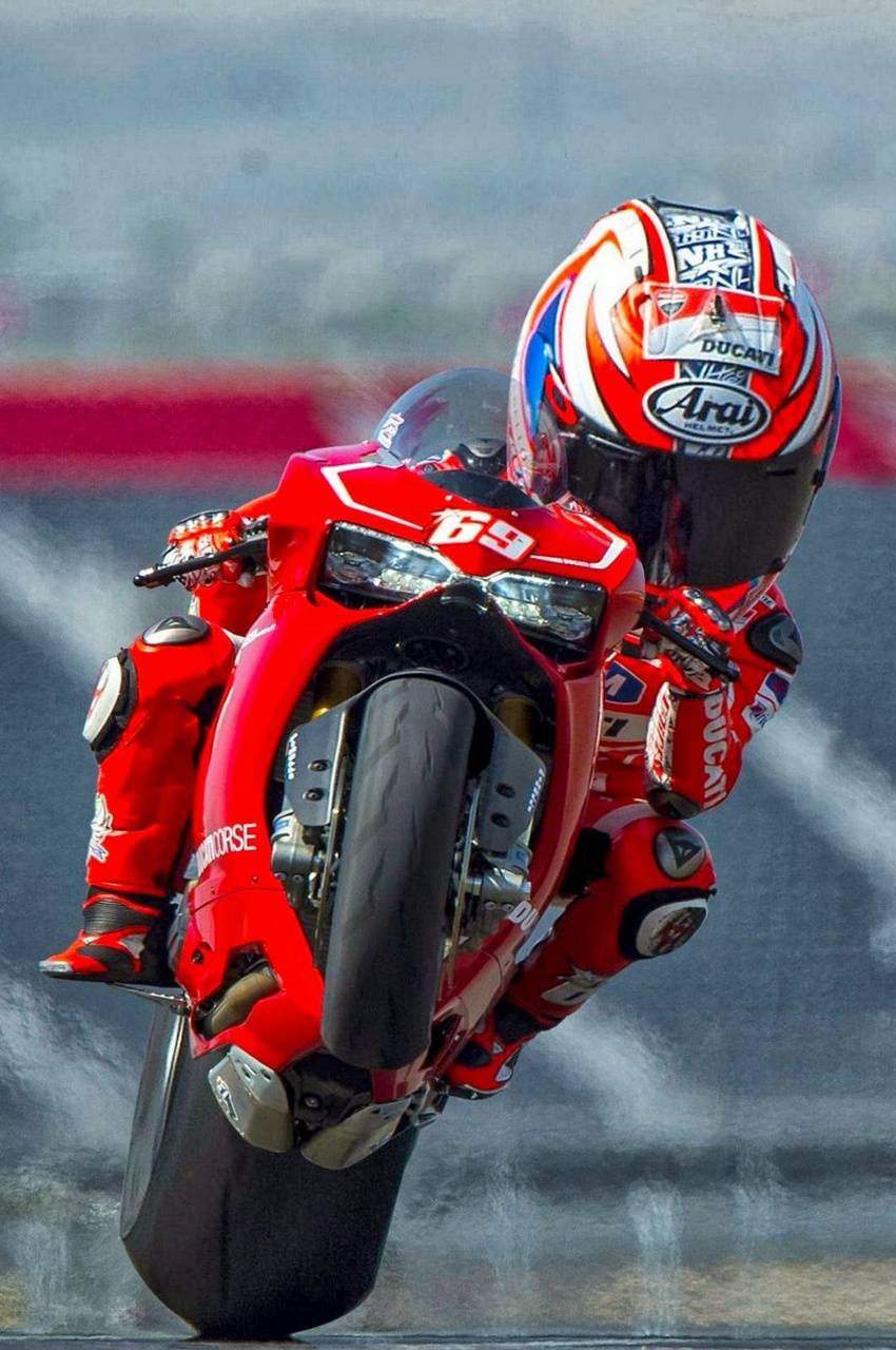 850x1280 Download DUCATI Cartoon HD Wallpaper and Background
